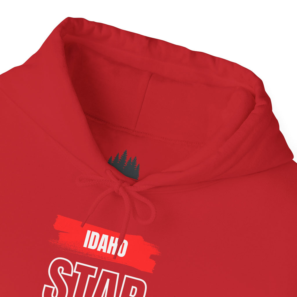 Idaho American Star Hoodie with Sleeve Logo