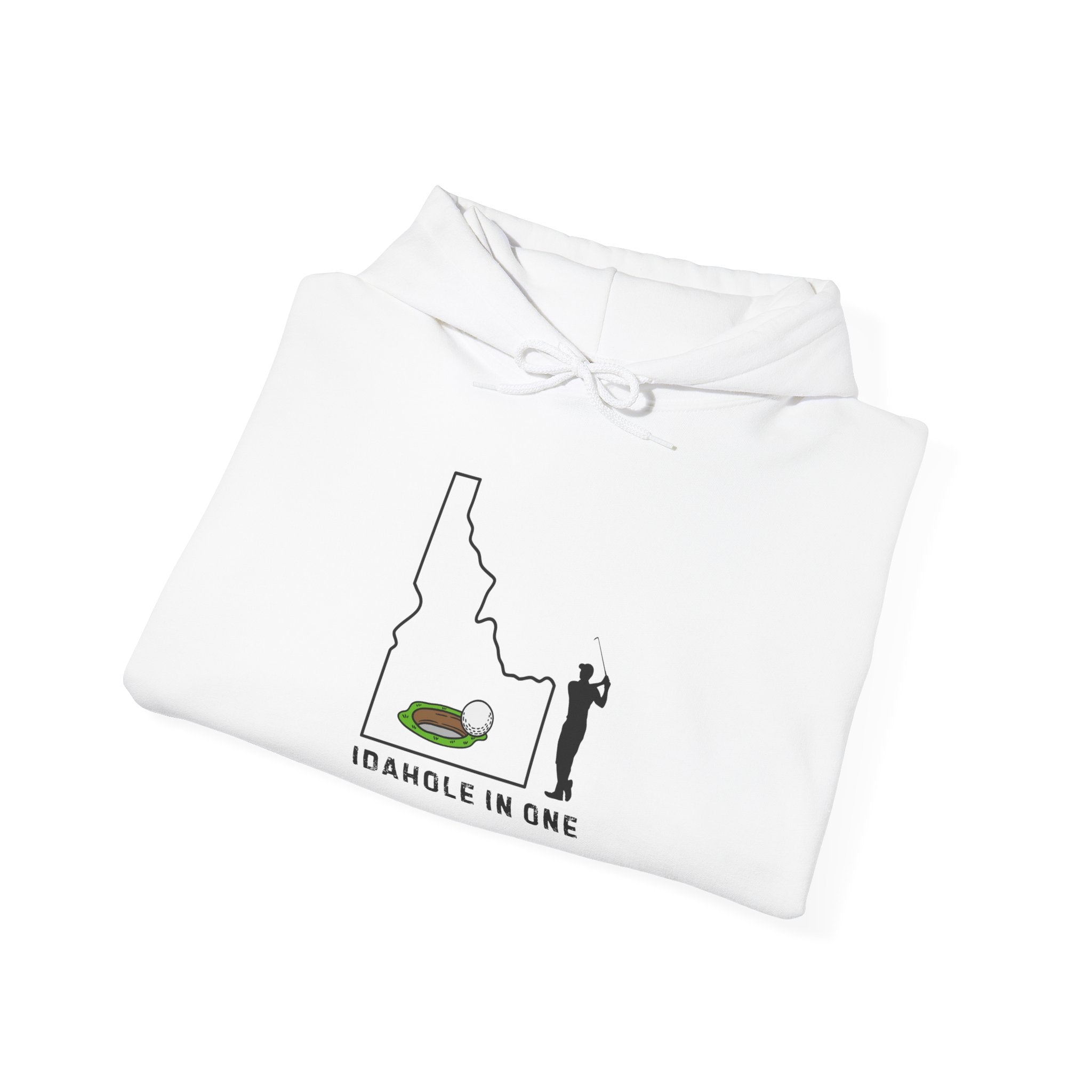 'Idahole In One' Men's Golf Hoodie