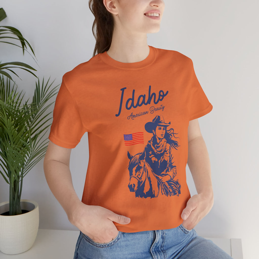 Idaho American Beauty Vintage Western T-Shirt