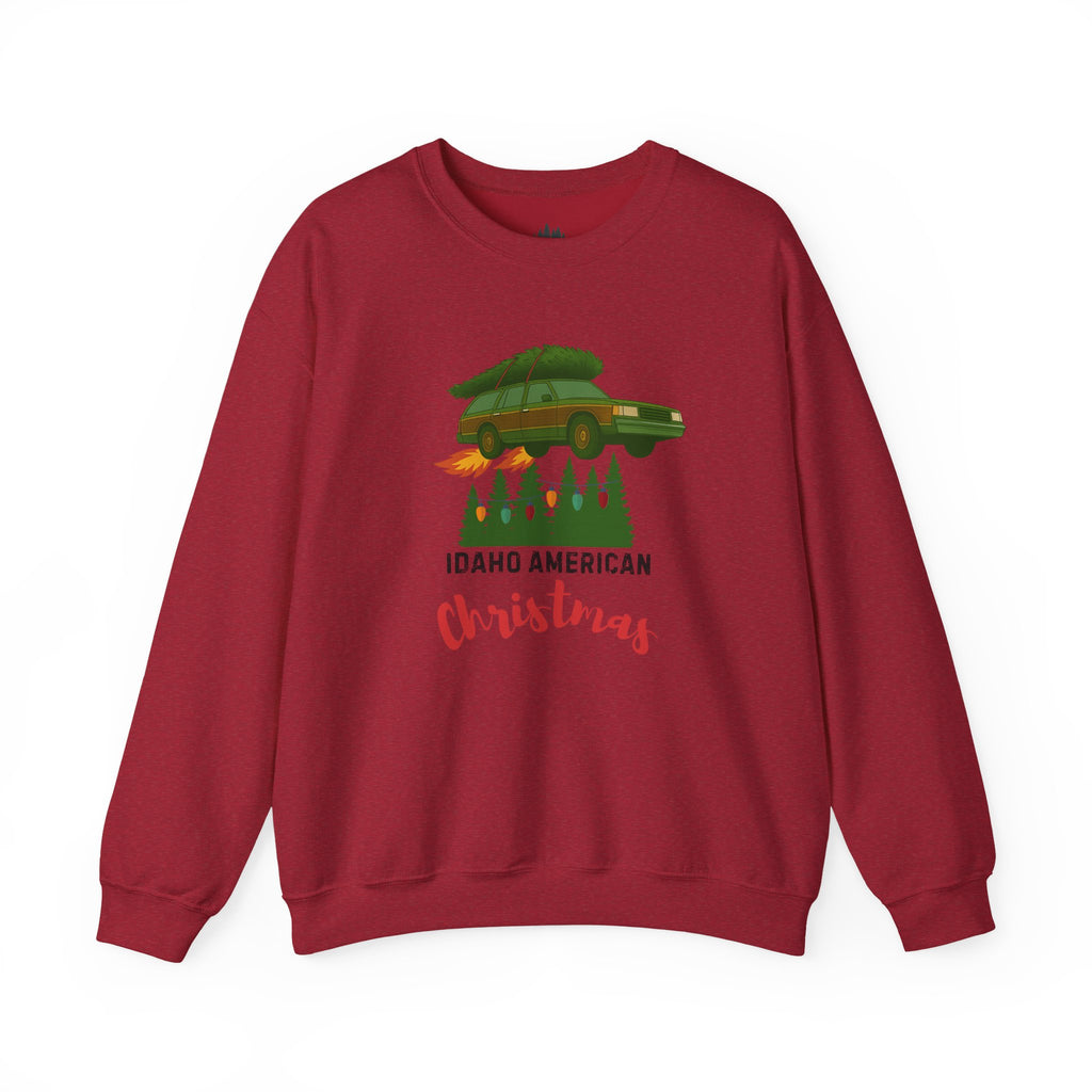 "Idaho American Christmas Holiday Vacation" Sweatshirt