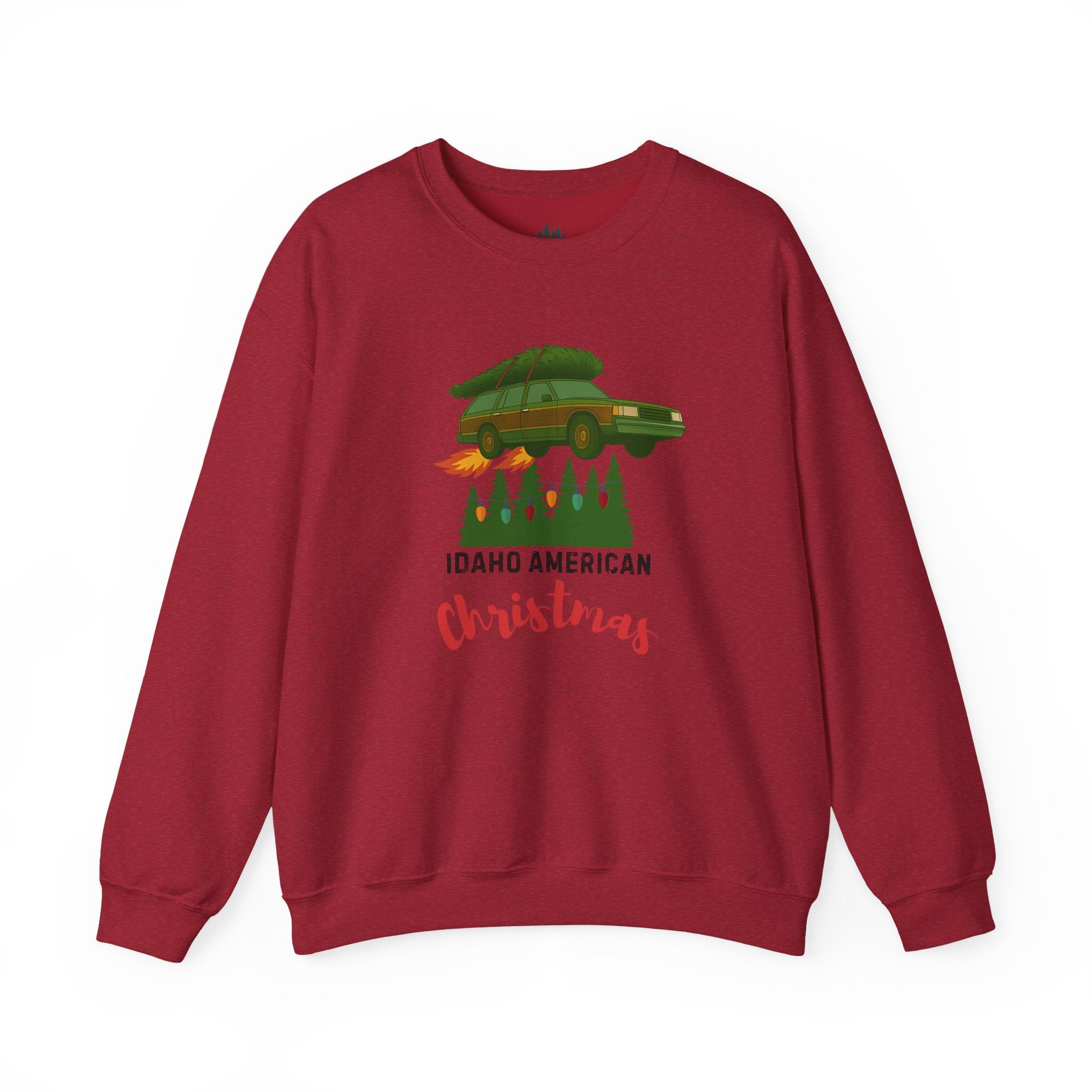 "Idaho American Christmas Holiday Vacation" Sweatshirt