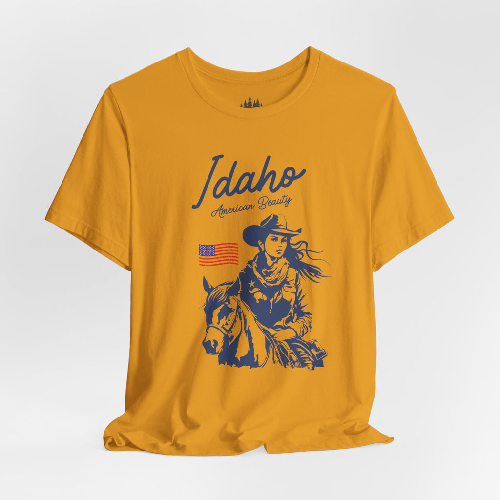 Idaho American Beauty Vintage Western T-Shirt