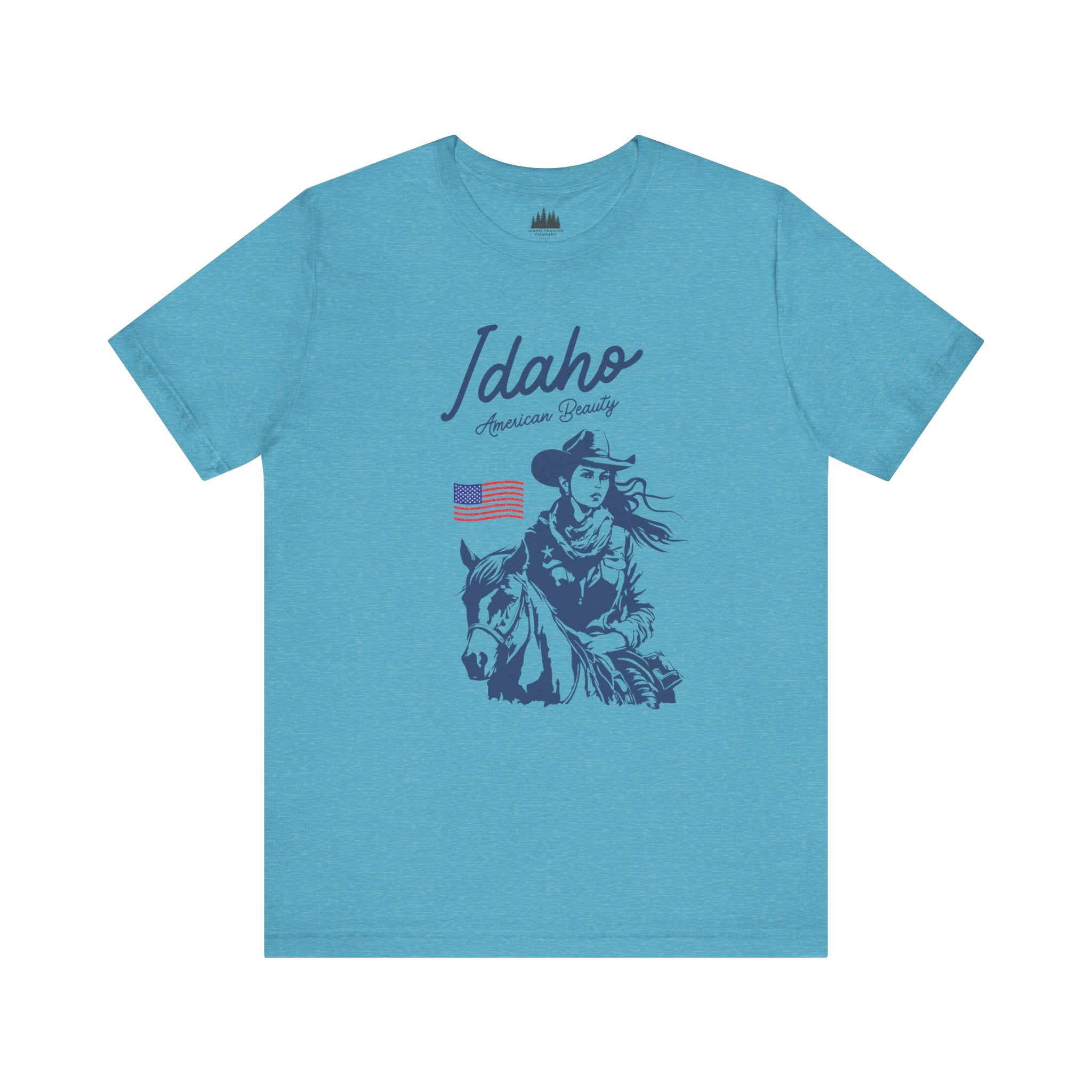 Idaho American Beauty Vintage Western T-Shirt