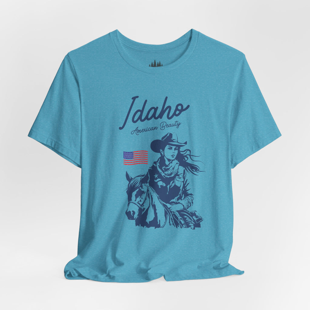 Idaho American Beauty Vintage Western T-Shirt