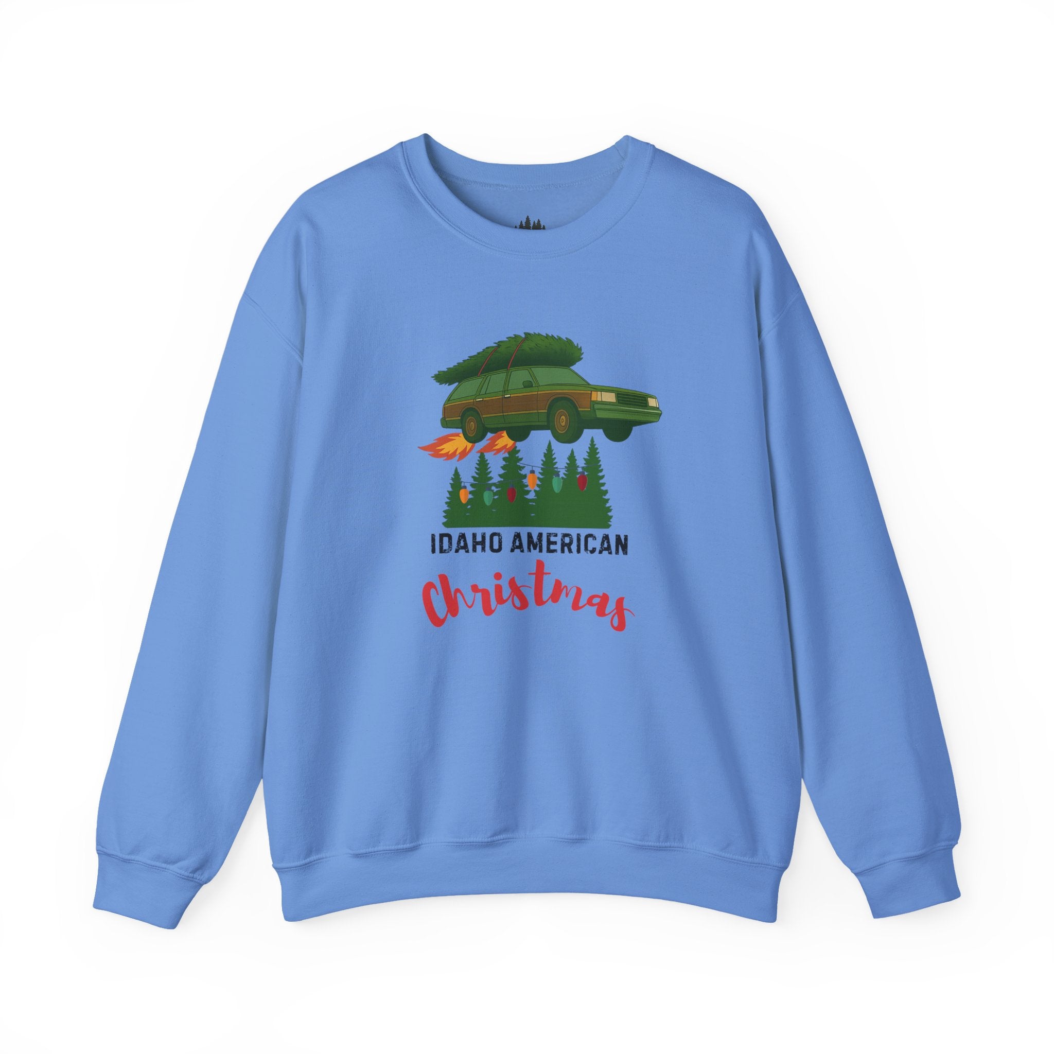"Idaho American Christmas Holiday Vacation" Sweatshirt