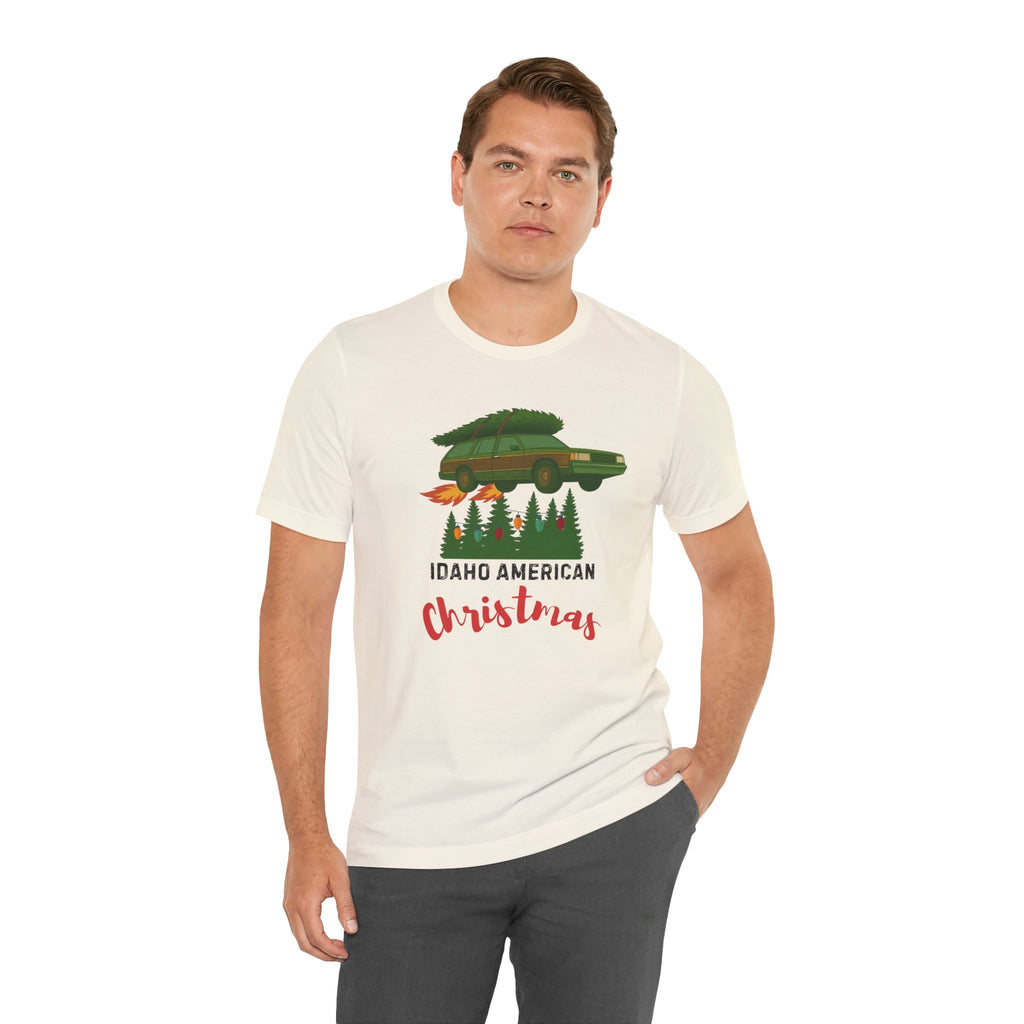 Idaho American Christmas Holiday T-Shirt