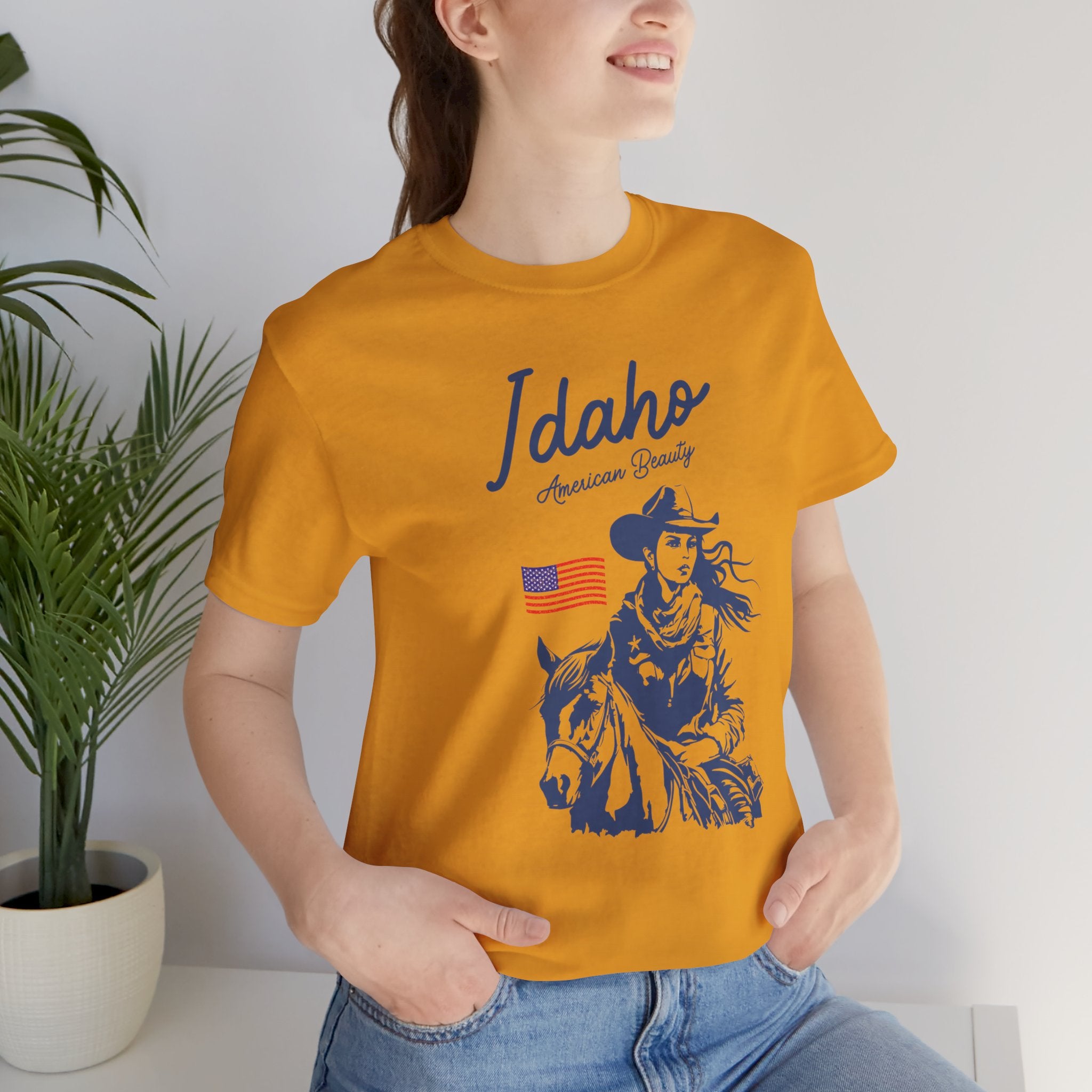 Idaho American Beauty Vintage Western T-Shirt