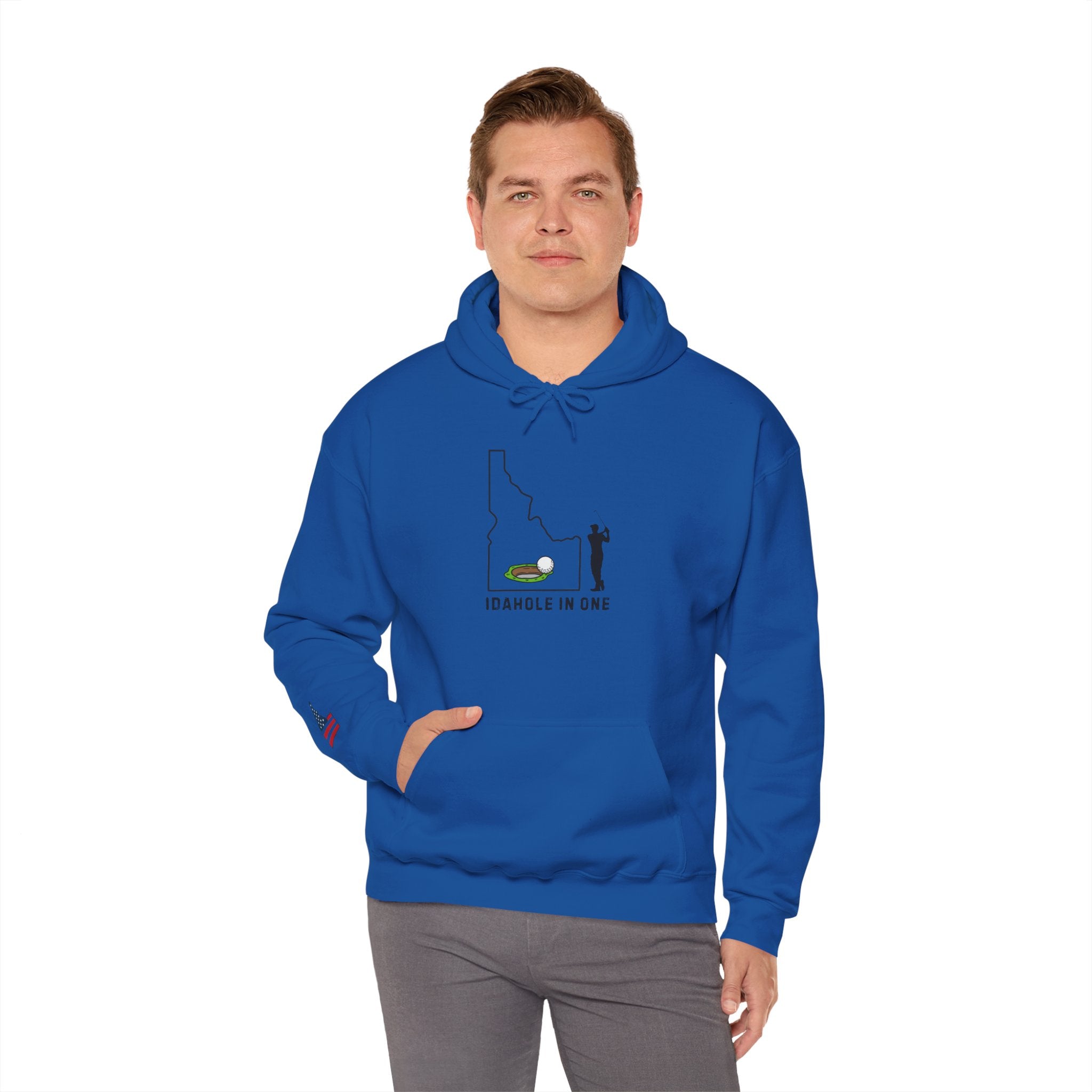 'Idahole In One' Men's Golf Hoodie