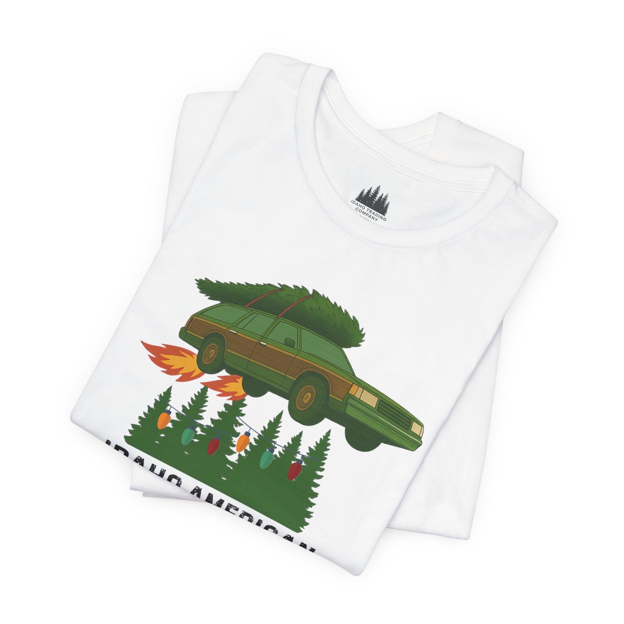 Idaho American Christmas Holiday T-Shirt