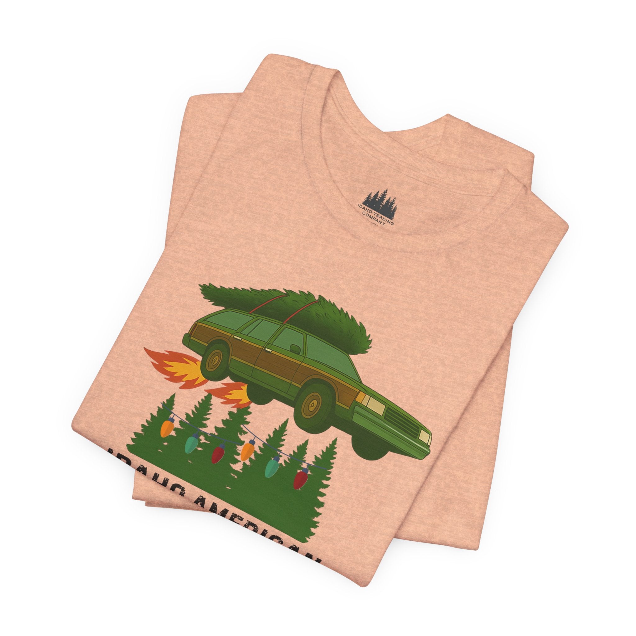 Idaho American Christmas Holiday T-Shirt