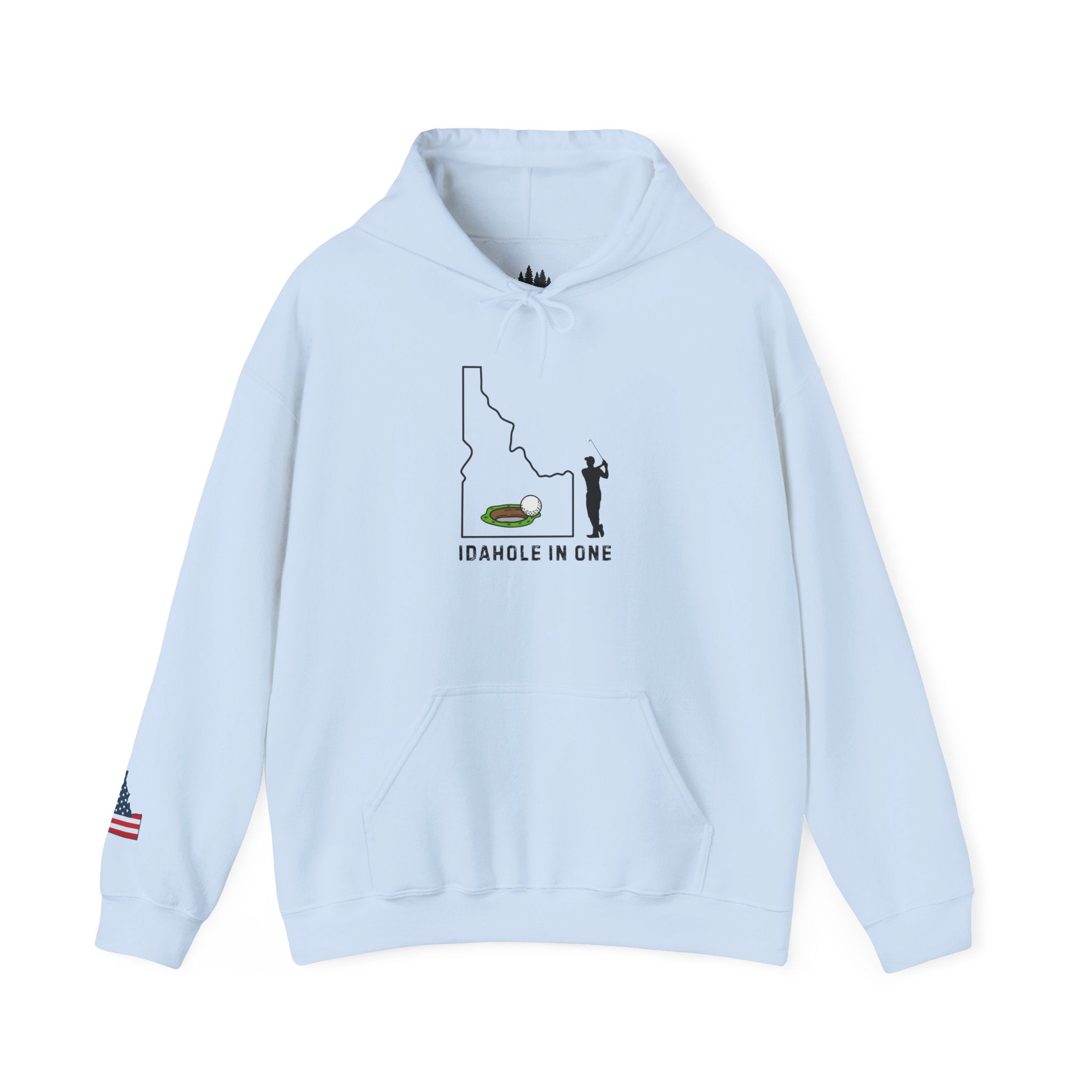 'Idahole In One' Men's Golf Hoodie