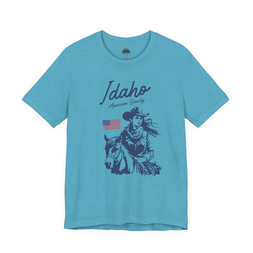 Idaho American Beauty Vintage Western T-Shirt