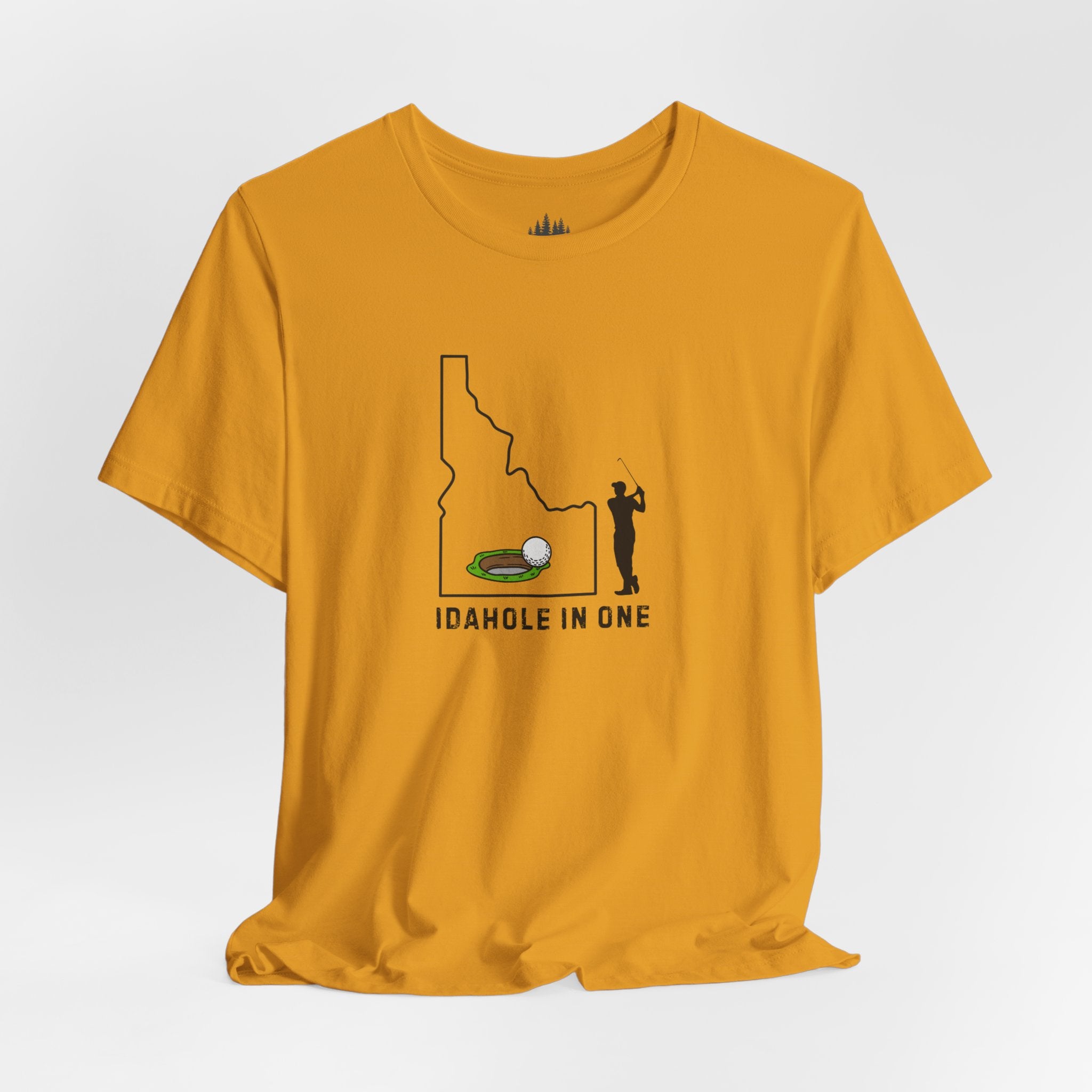Idahole In One Men's Golf T-Shirt