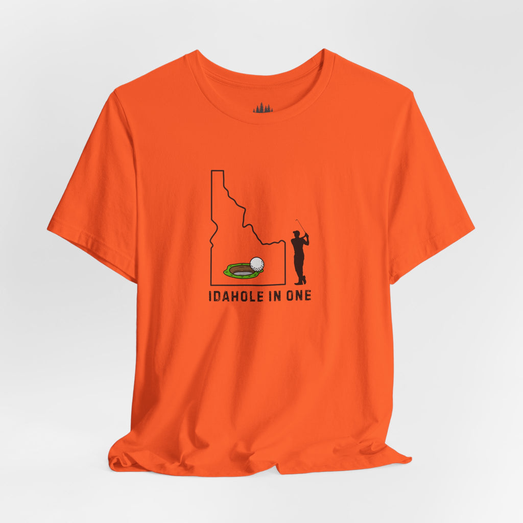 Idahole In One Men's Golf T-Shirt