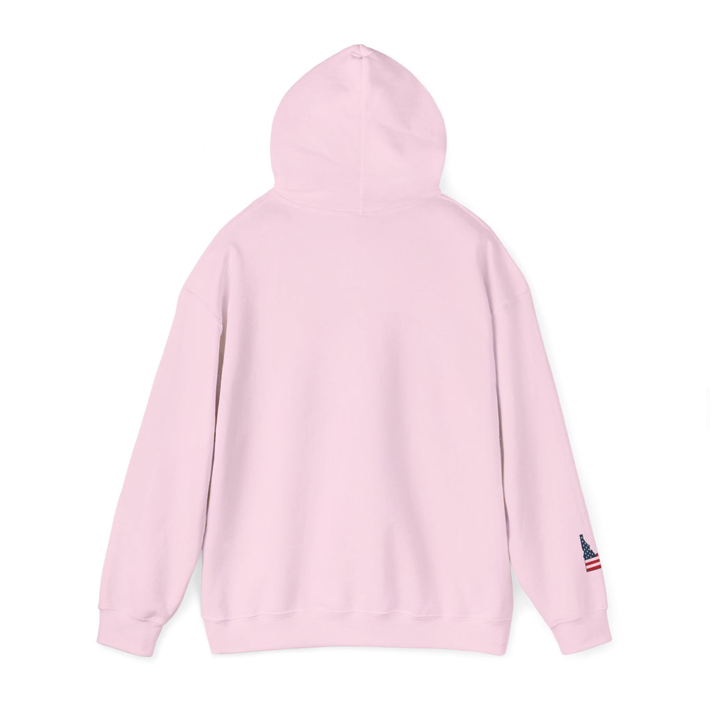 Idahole In One Women's Golf Hoodie With Sleeve Logo