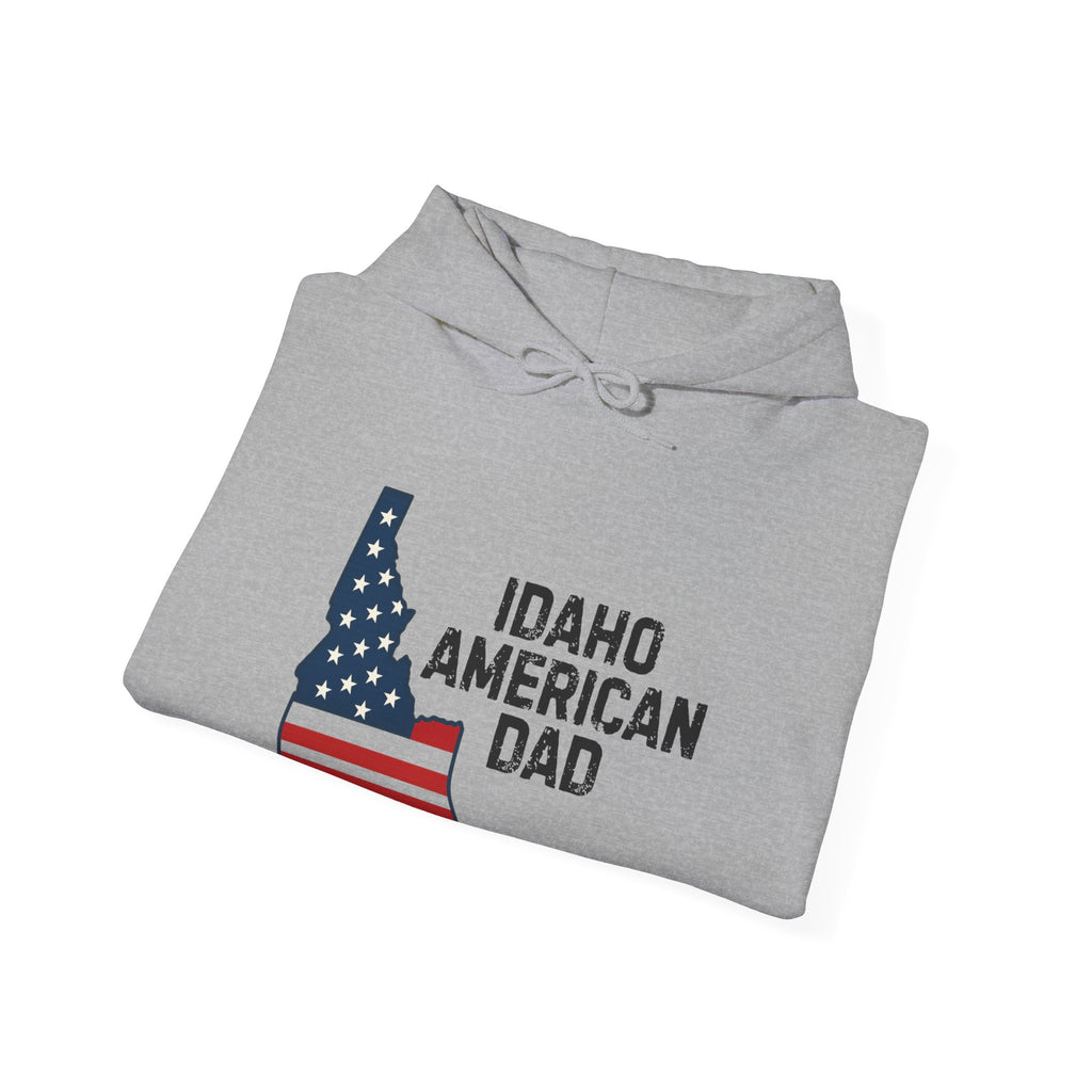 Idaho American Dad Hoodie No Sleeve Logo