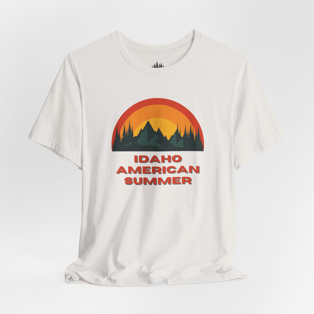 Idaho American Summer Retro T-Shirt