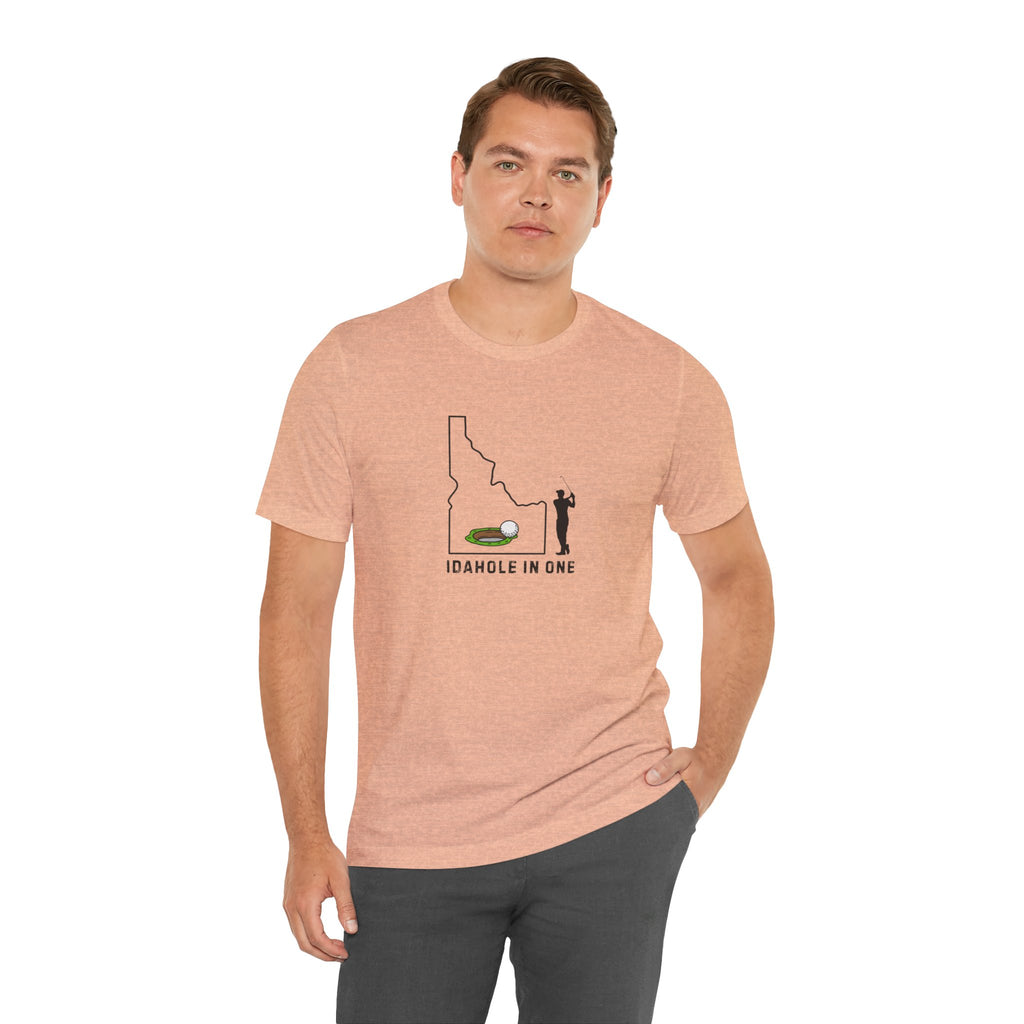 Idahole In One Men's Golf T-Shirt