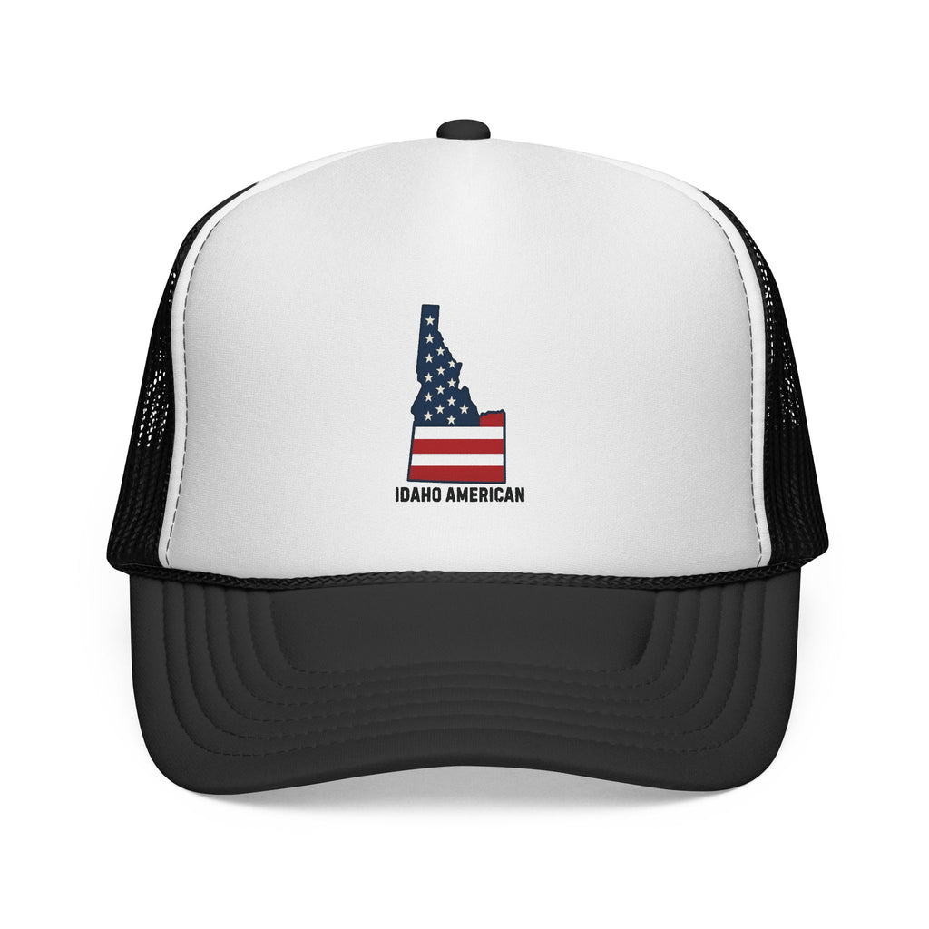 Idaho American Trucker Cap - Patriotic Mesh Hat