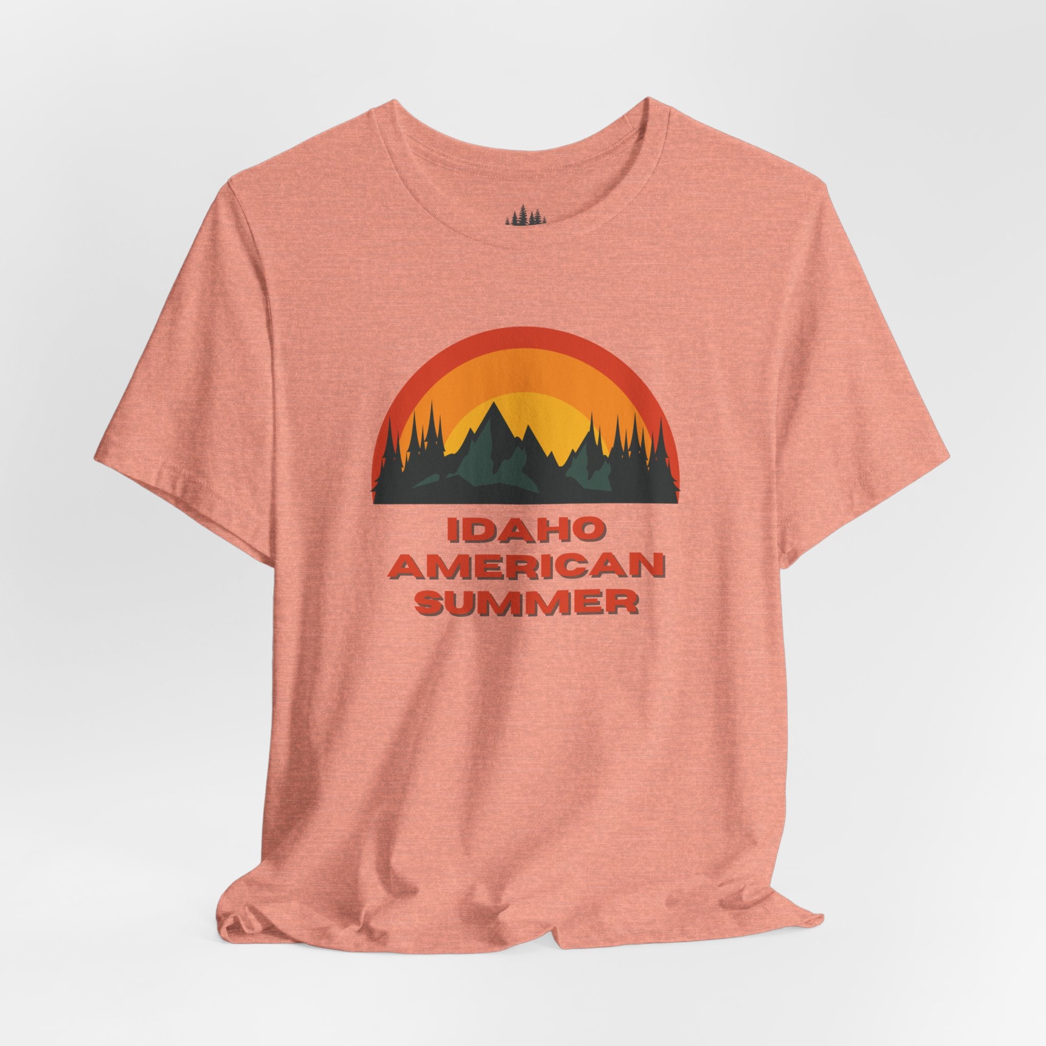 Idaho American Summer Retro T-Shirt