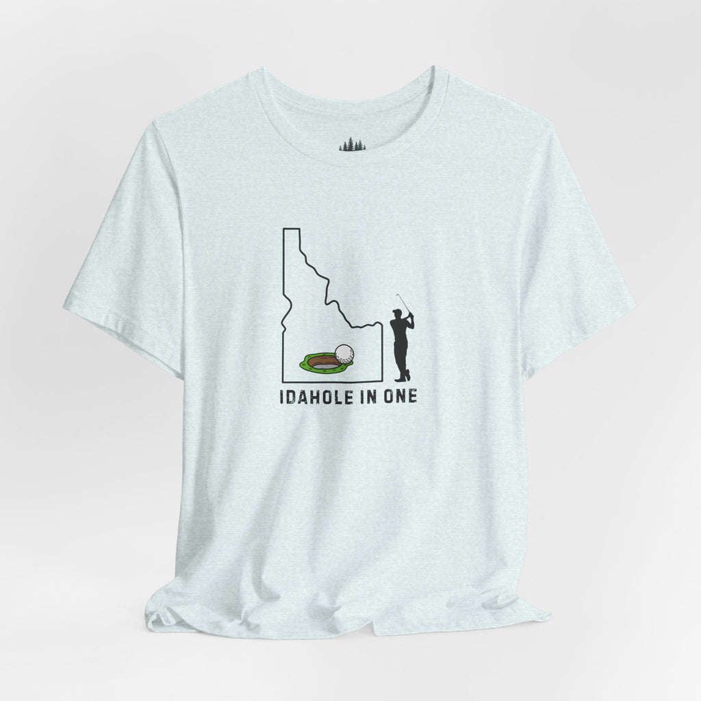 Idahole In One Men's Golf T-Shirt