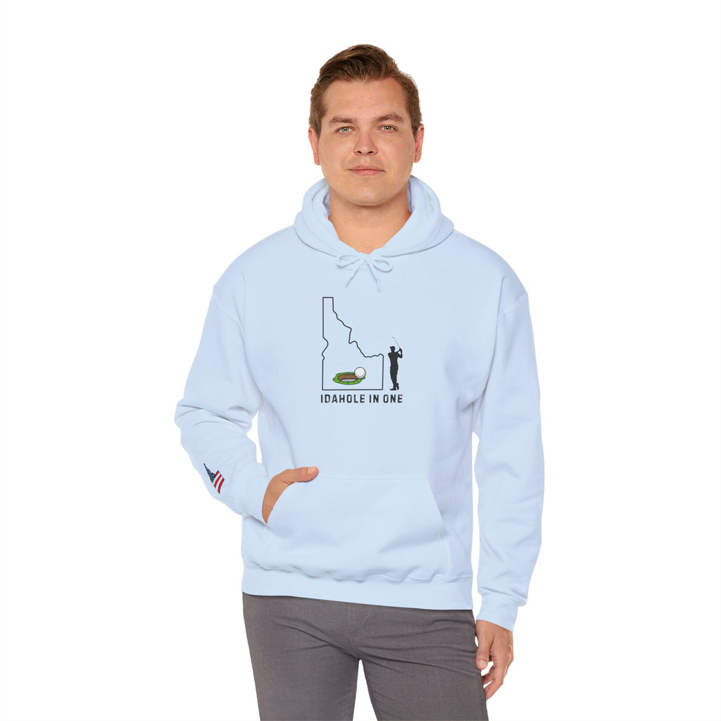 'Idahole In One' Men's Golf Hoodie