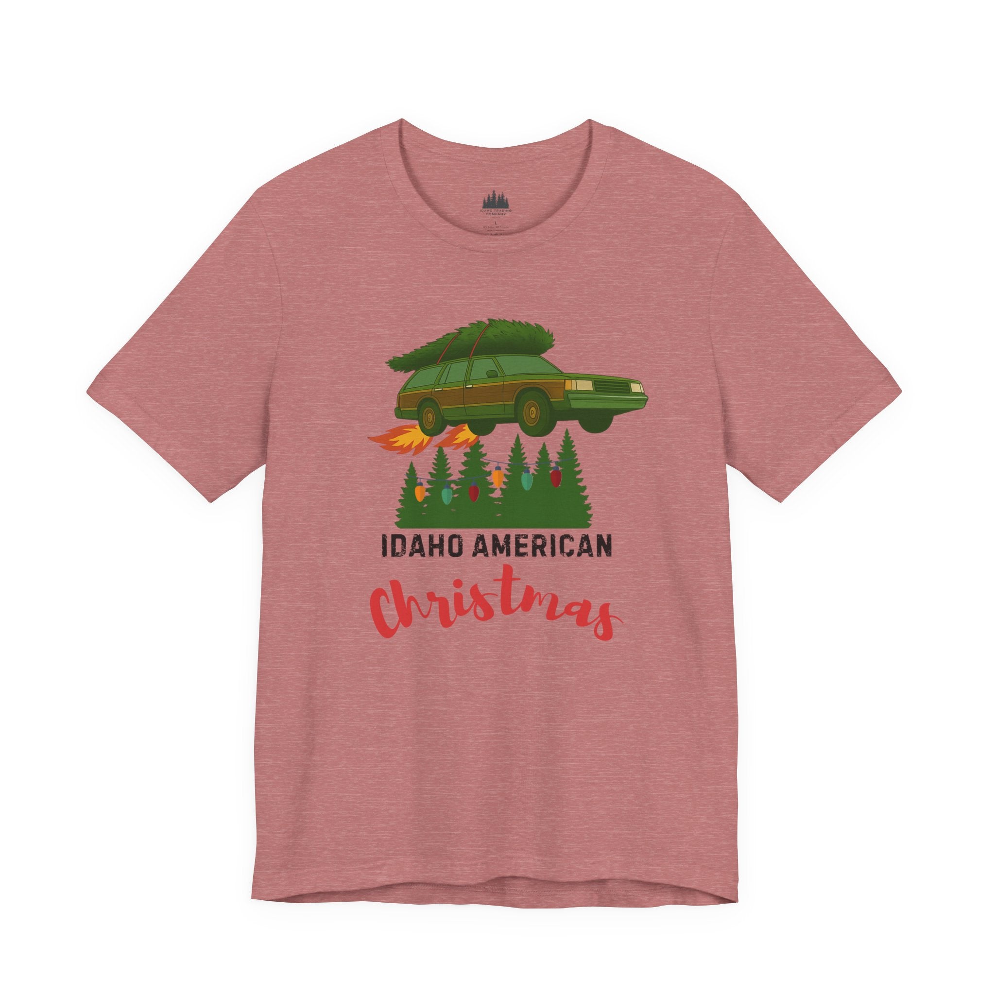 Idaho American Christmas Holiday T-Shirt