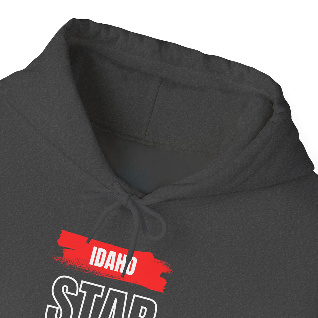 Idaho American Star Hoodie with Sleeve Logo
