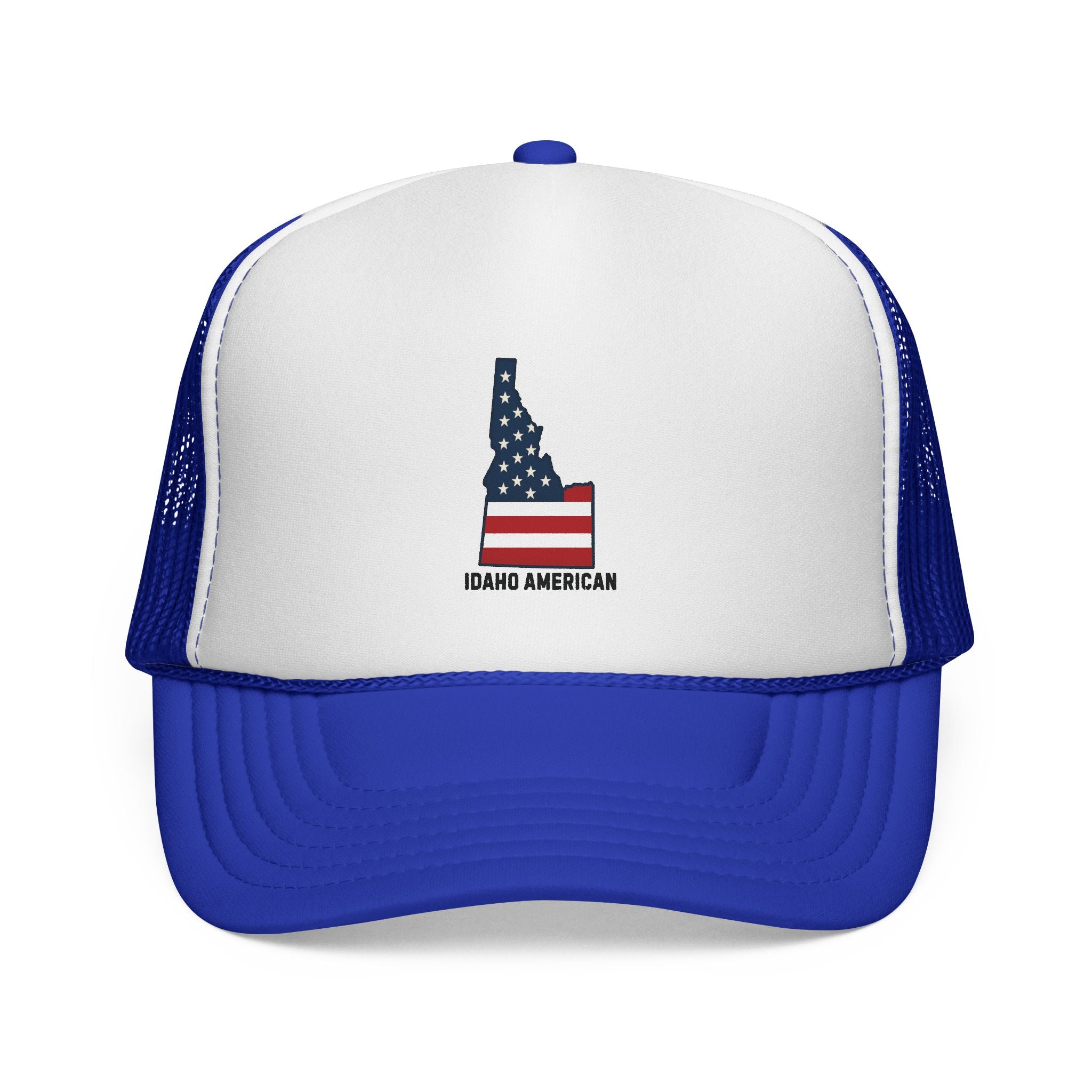 Idaho American Trucker Cap - Patriotic Mesh Hat