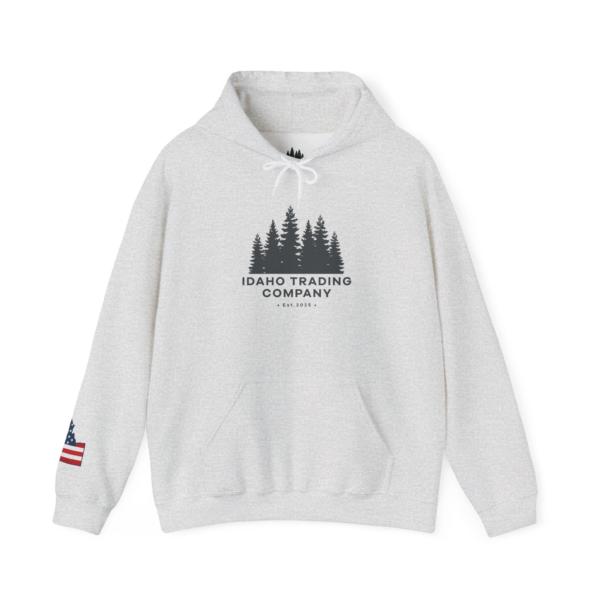 Idaho Trading Company Hoodie with Sleeve Logo