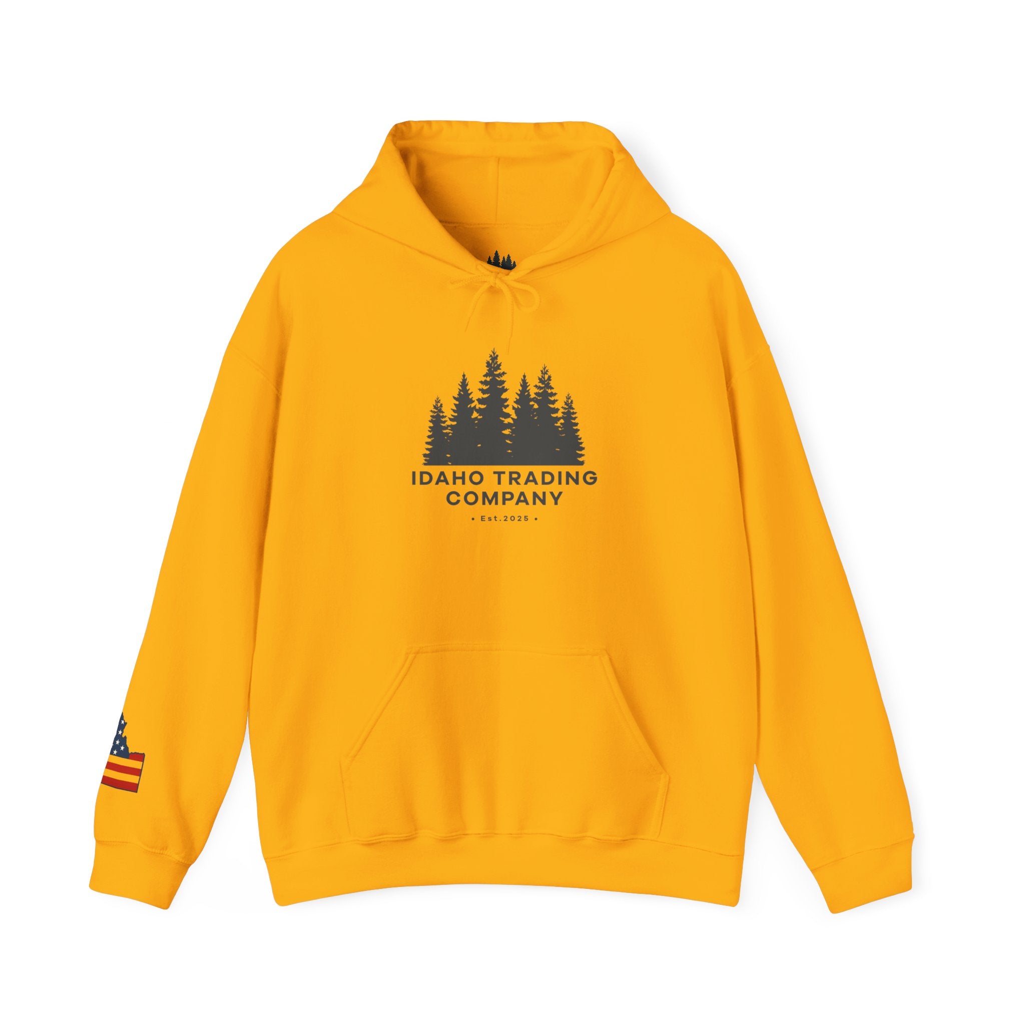 Idaho Trading Company Hoodie with Sleeve Logo