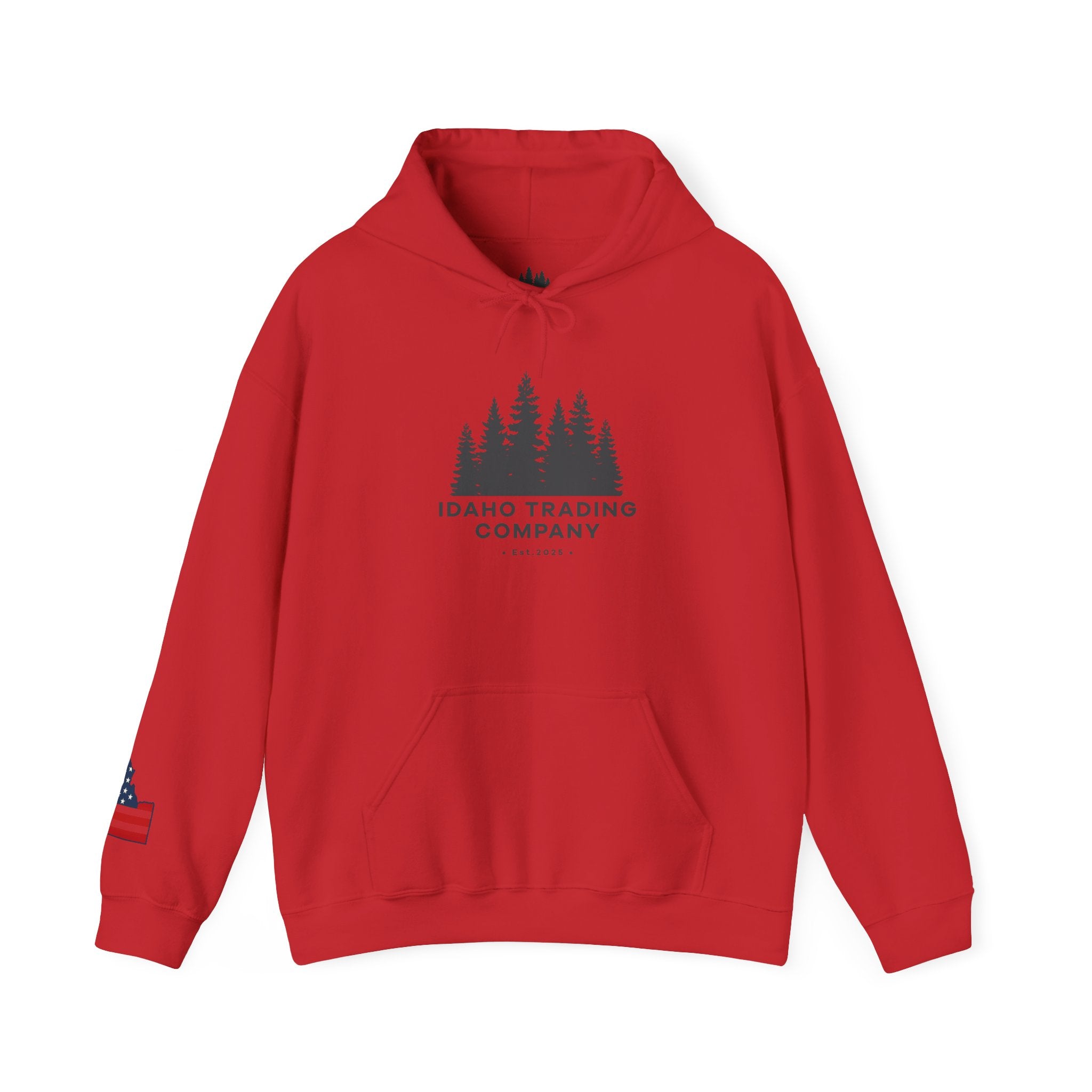 Idaho Trading Company Hoodie with Sleeve Logo