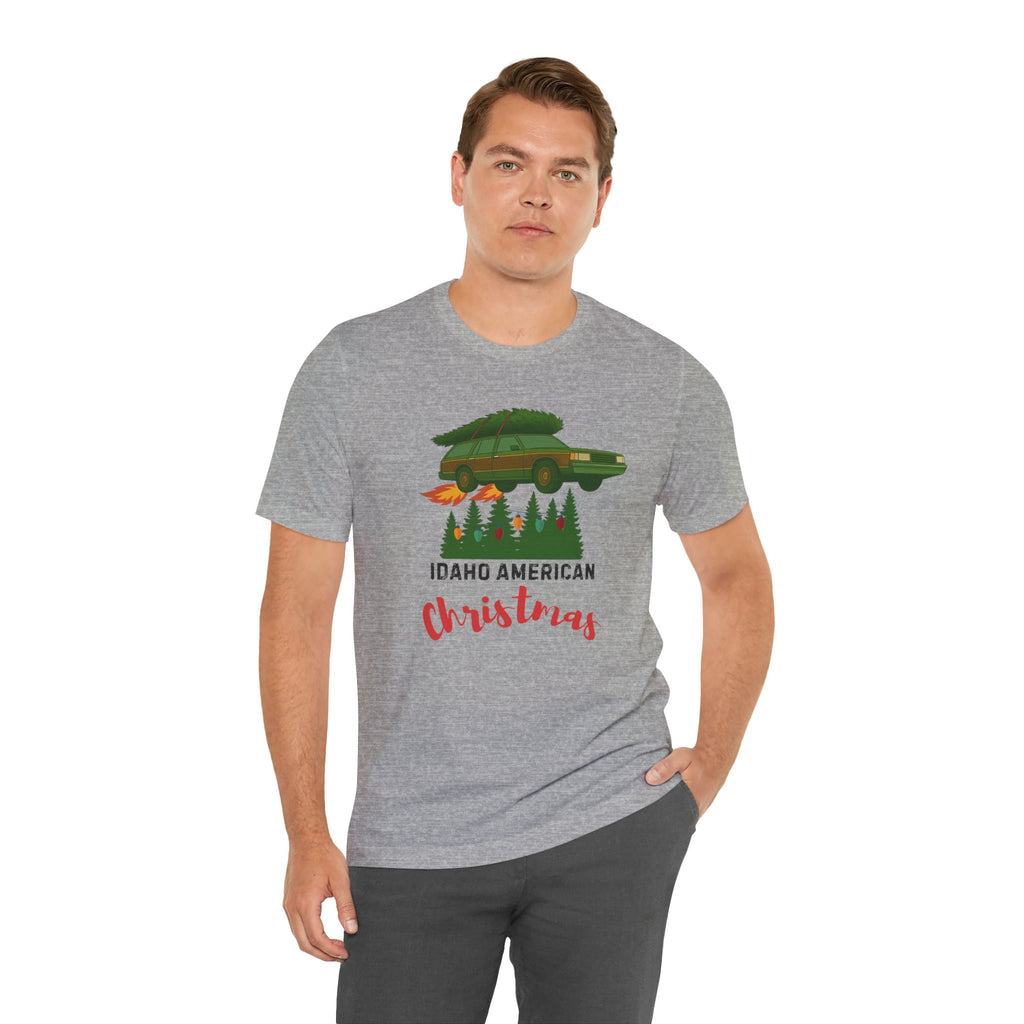 Idaho American Christmas Holiday T-Shirt