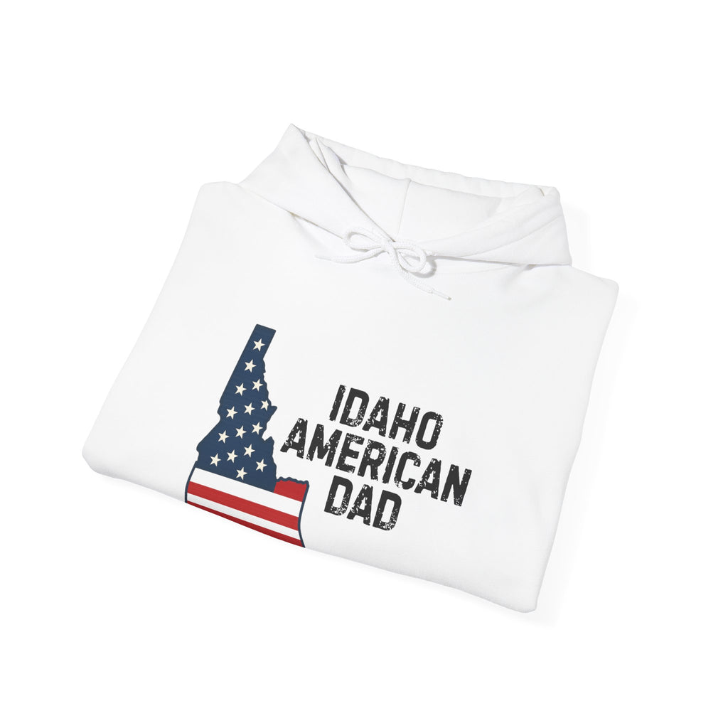 Idaho American Dad Hoodie No Sleeve Logo
