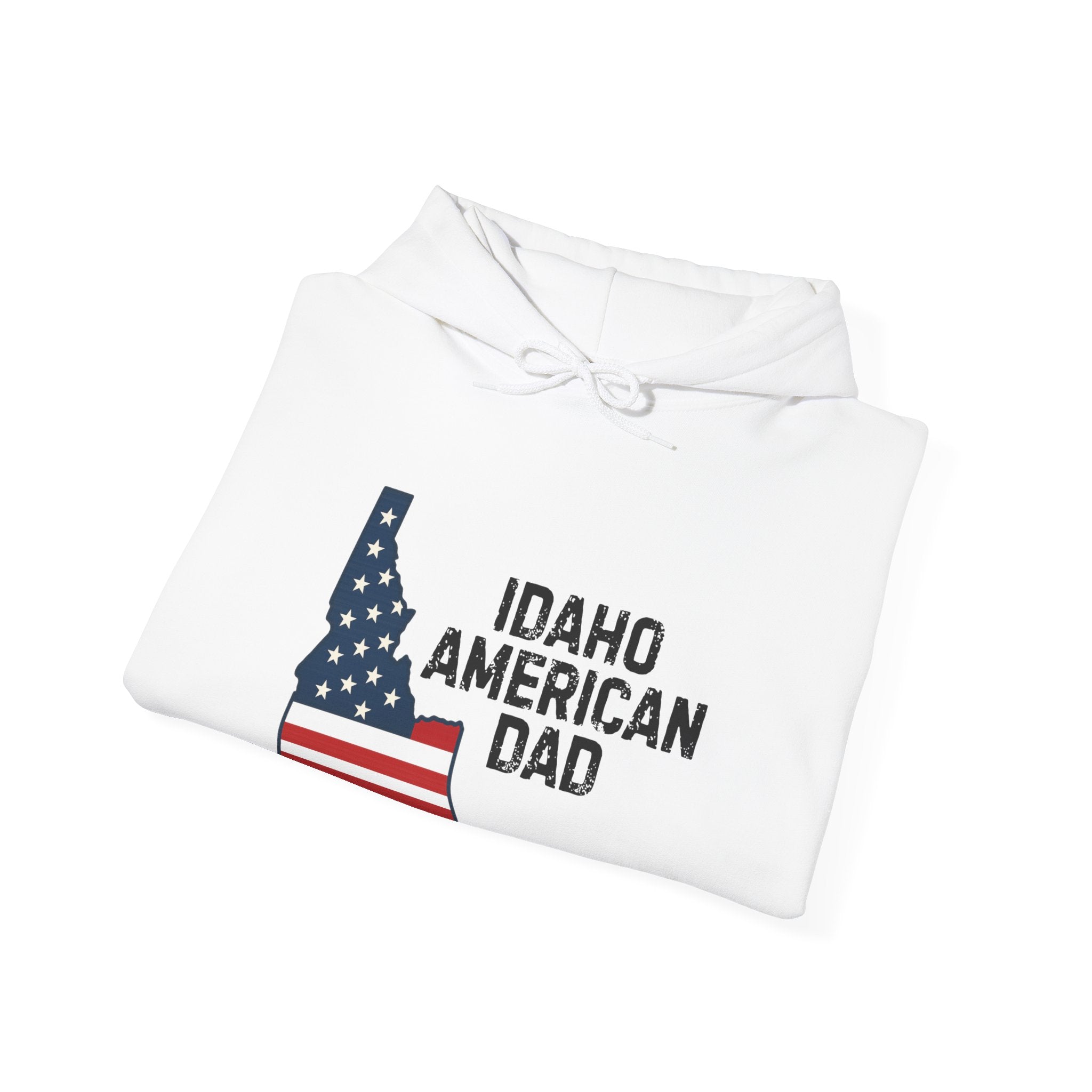 Idaho American Dad Hoodie No Sleeve Logo