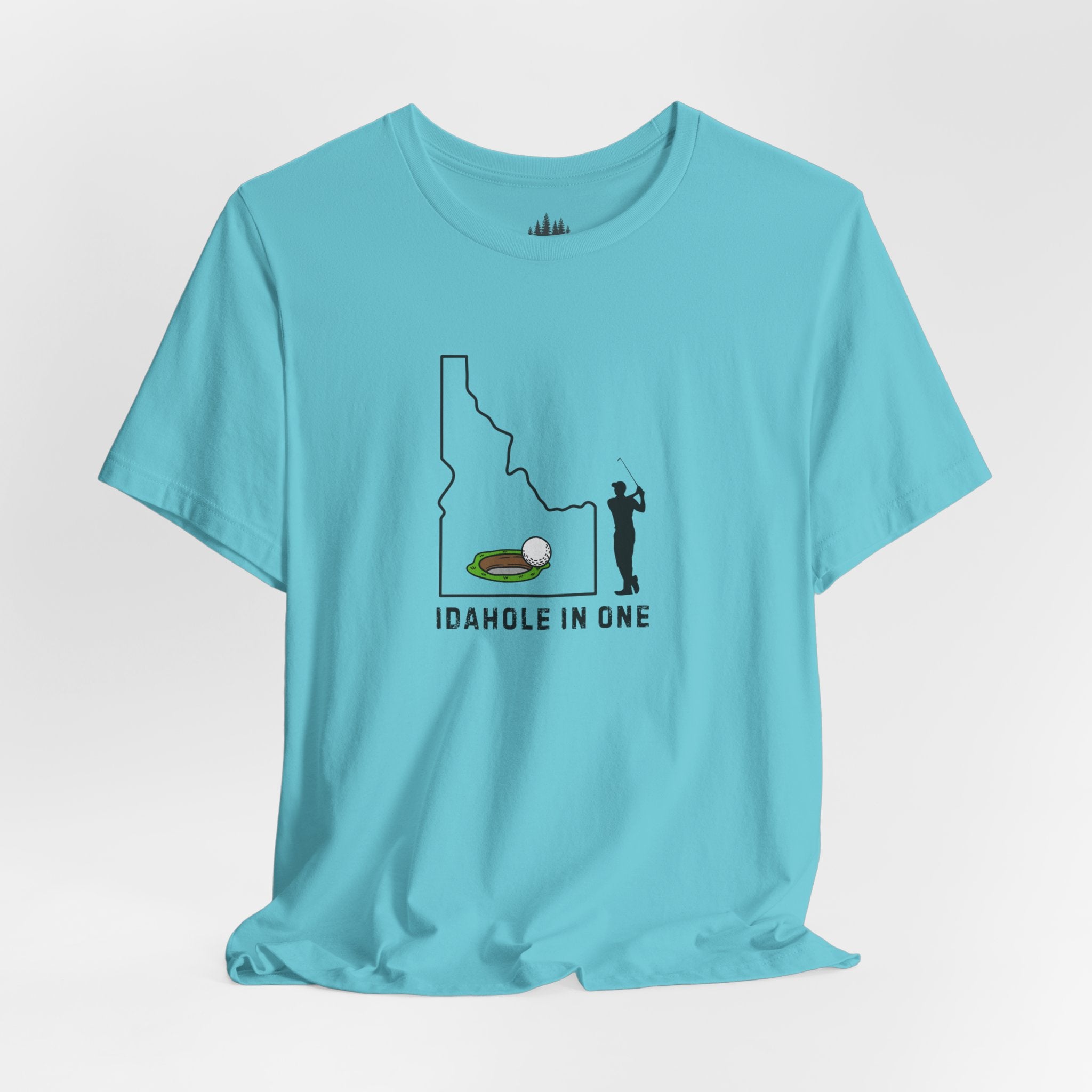 Idahole In One Men's Golf T-Shirt