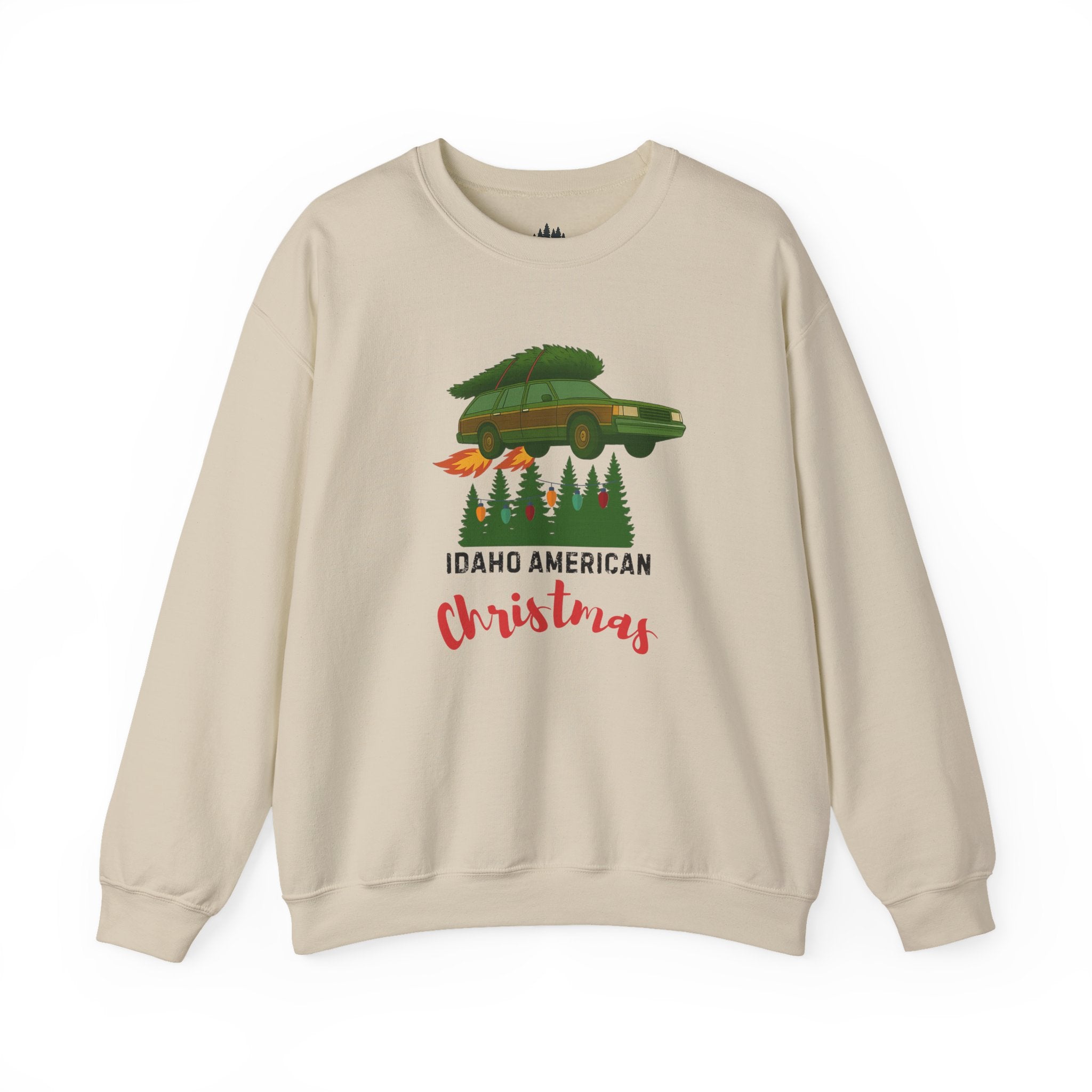 "Idaho American Christmas Holiday Vacation" Sweatshirt