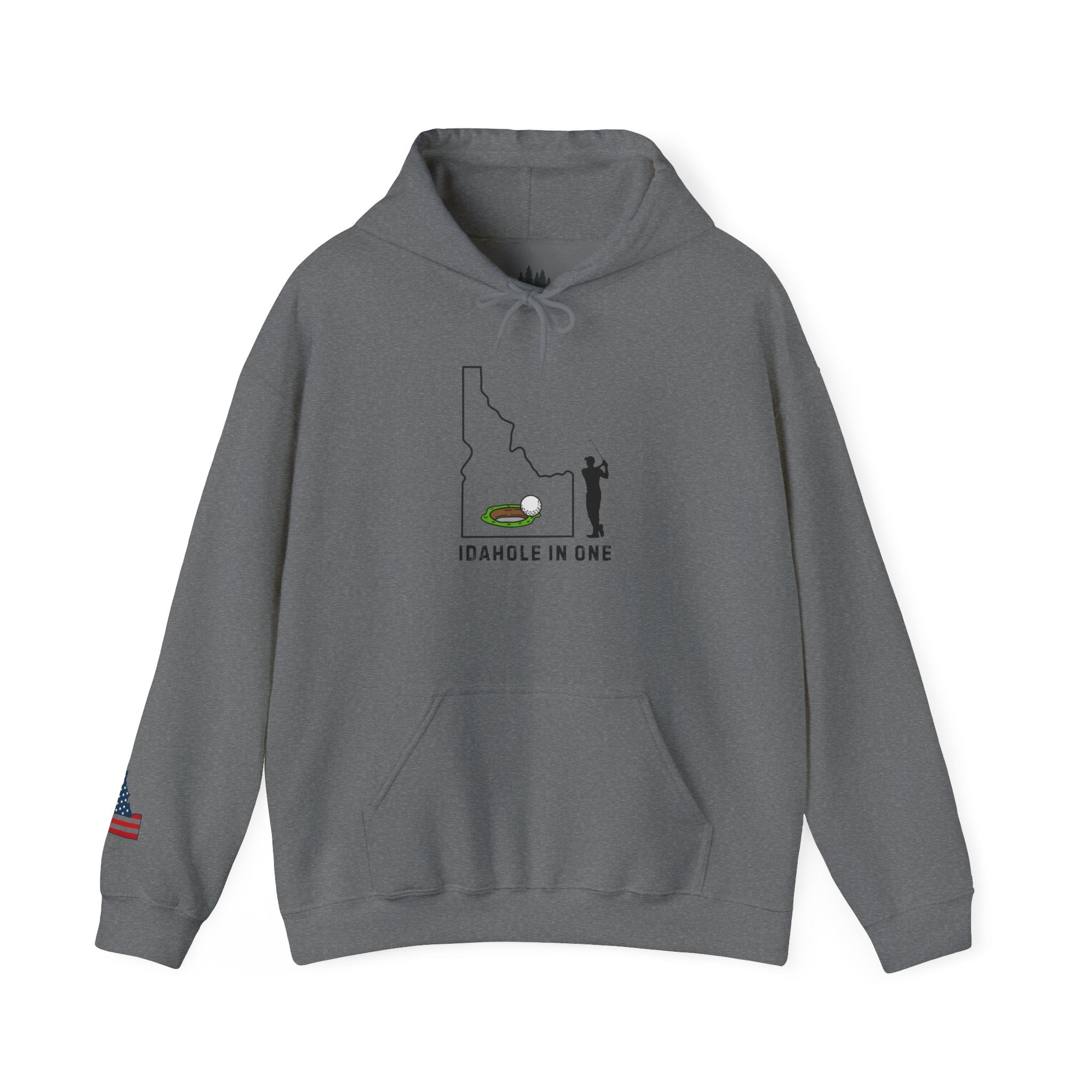 'Idahole In One' Men's Golf Hoodie