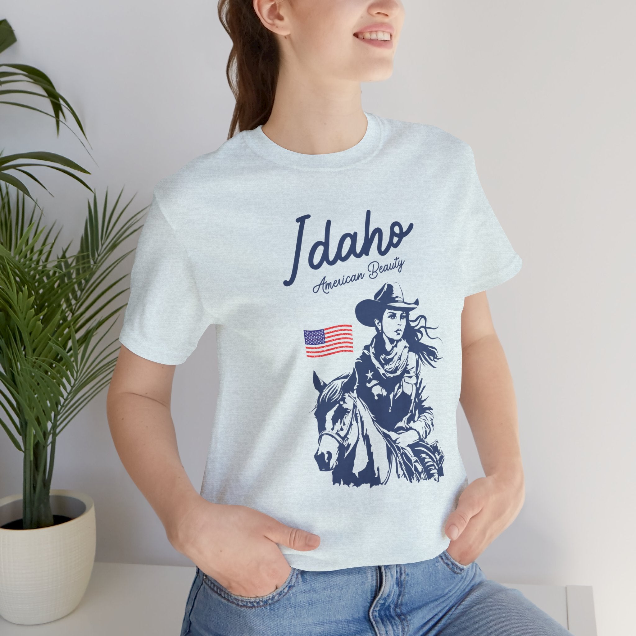 Idaho American Beauty Vintage Western T-Shirt