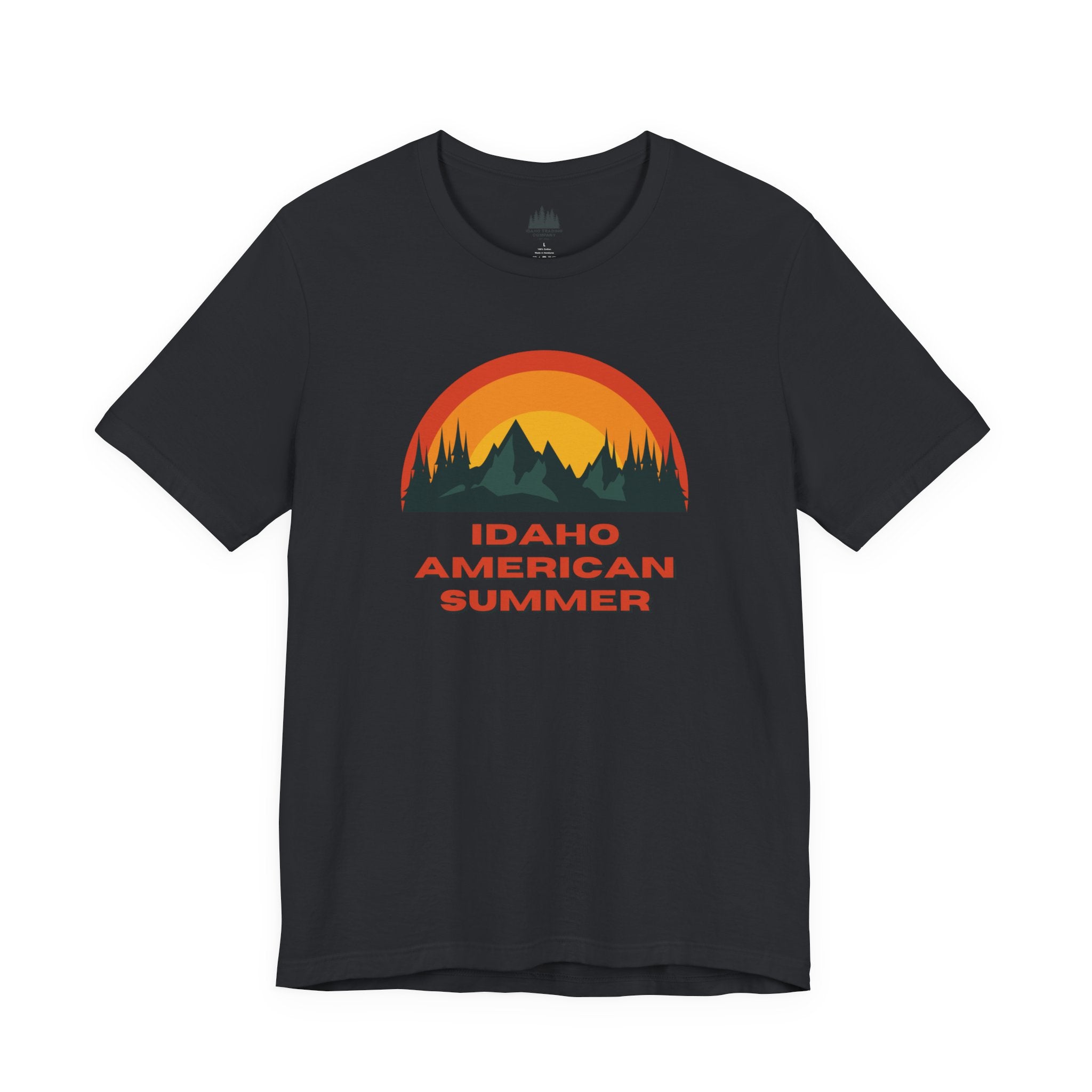 Idaho American Summer Retro T-Shirt