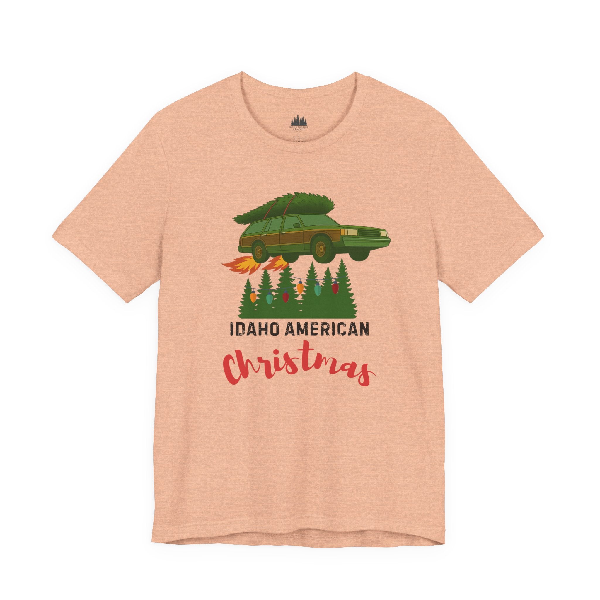 Idaho American Christmas Holiday T-Shirt