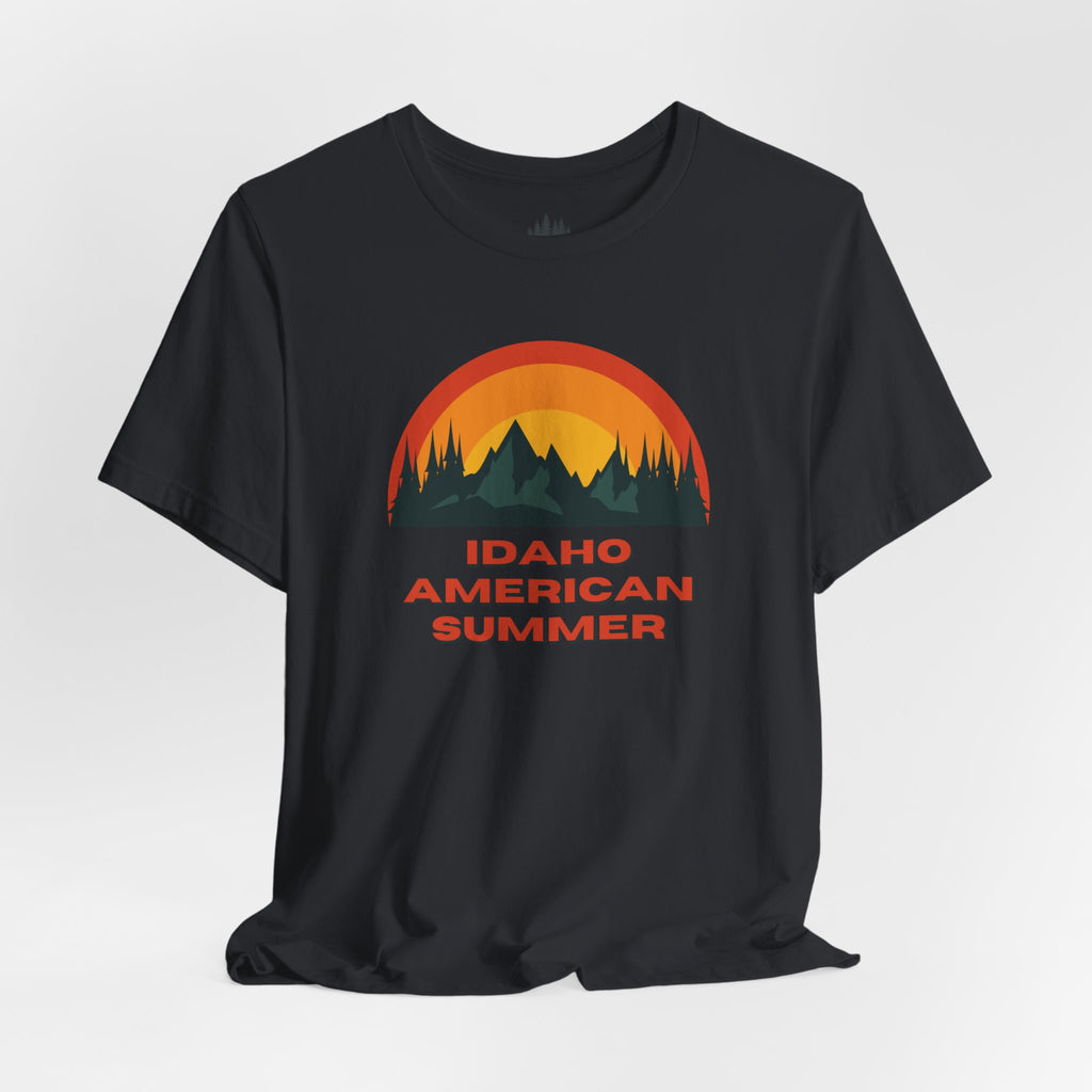 Idaho American Summer Retro T-Shirt