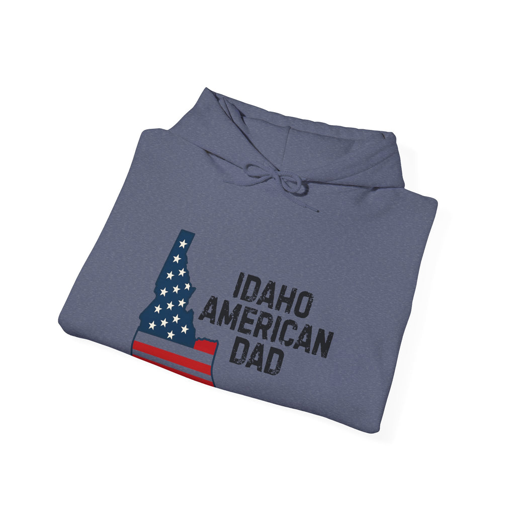 Idaho American Dad Hoodie No Sleeve Logo