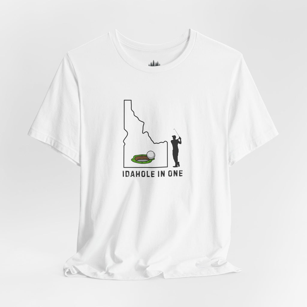 Idahole In One Men's Golf T-Shirt