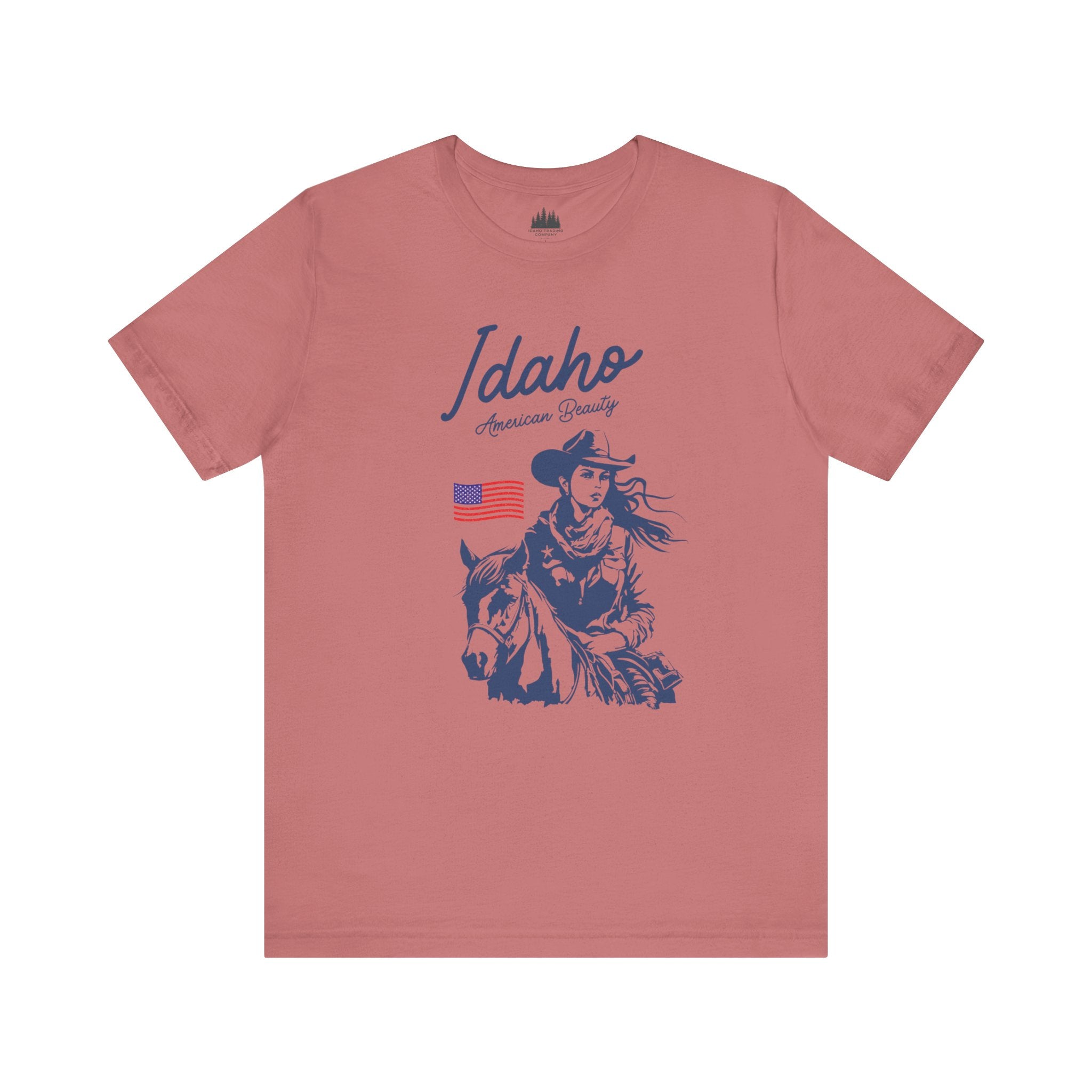Idaho American Beauty Vintage Western T-Shirt
