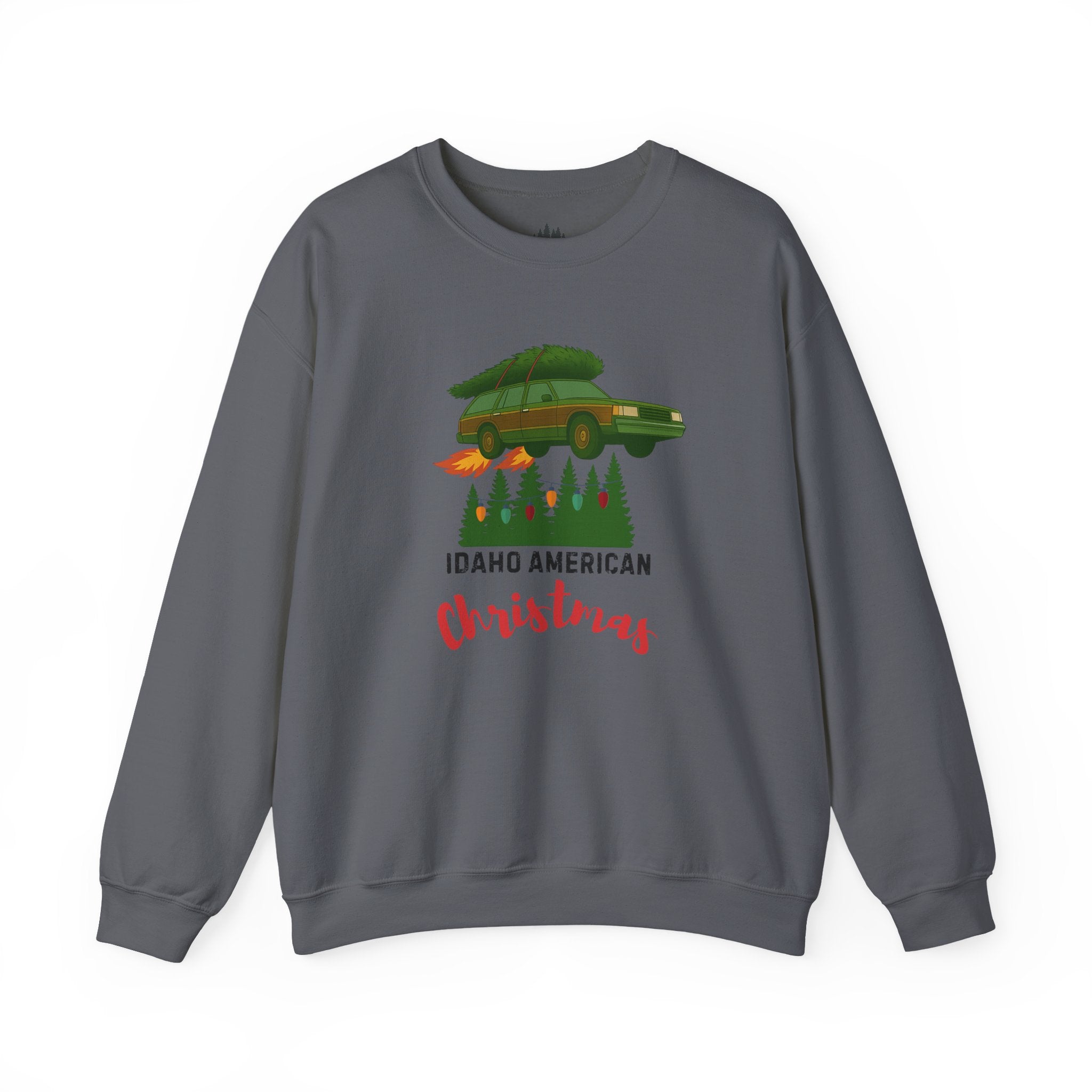 "Idaho American Christmas Holiday Vacation" Sweatshirt