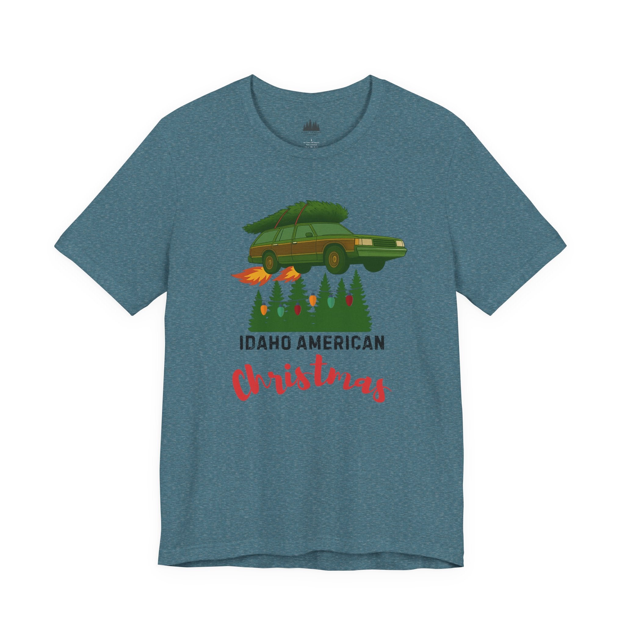 Idaho American Christmas Holiday T-Shirt