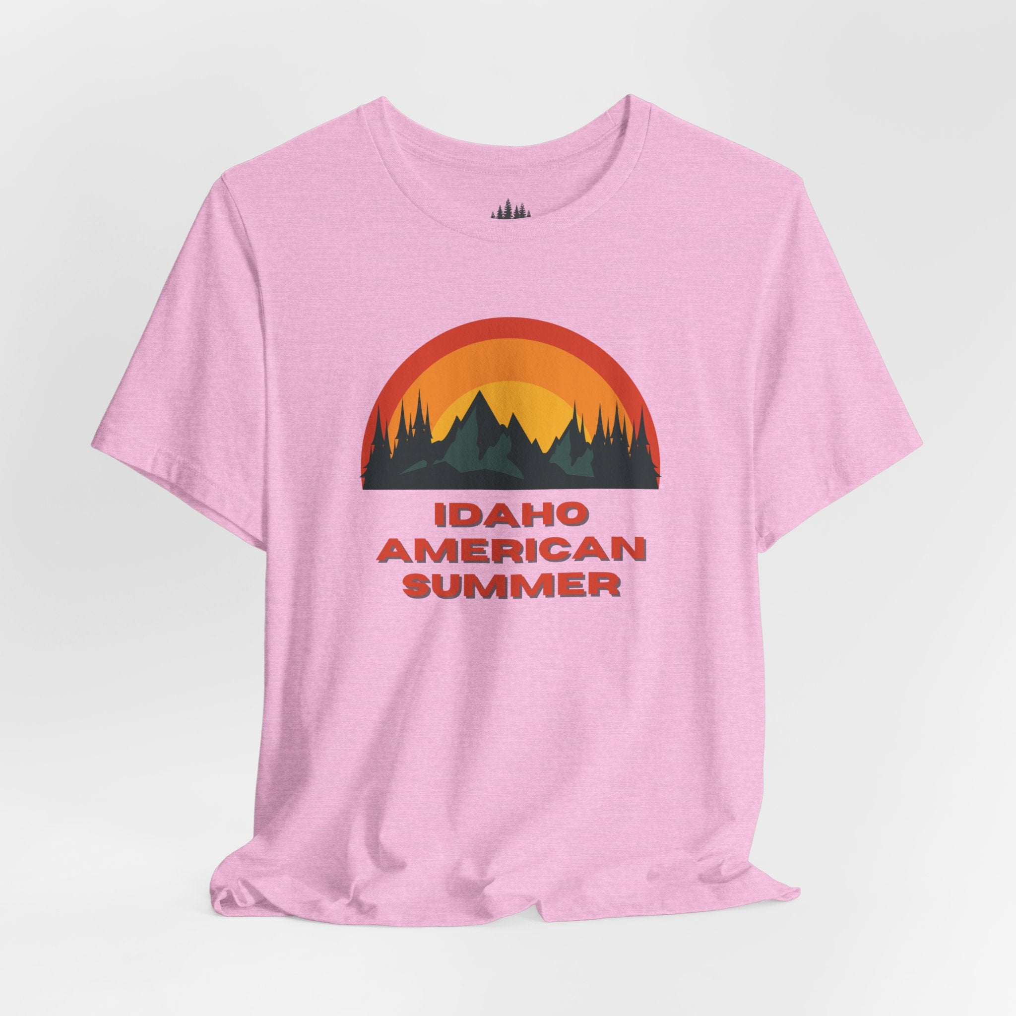 Idaho American Summer Retro T-Shirt