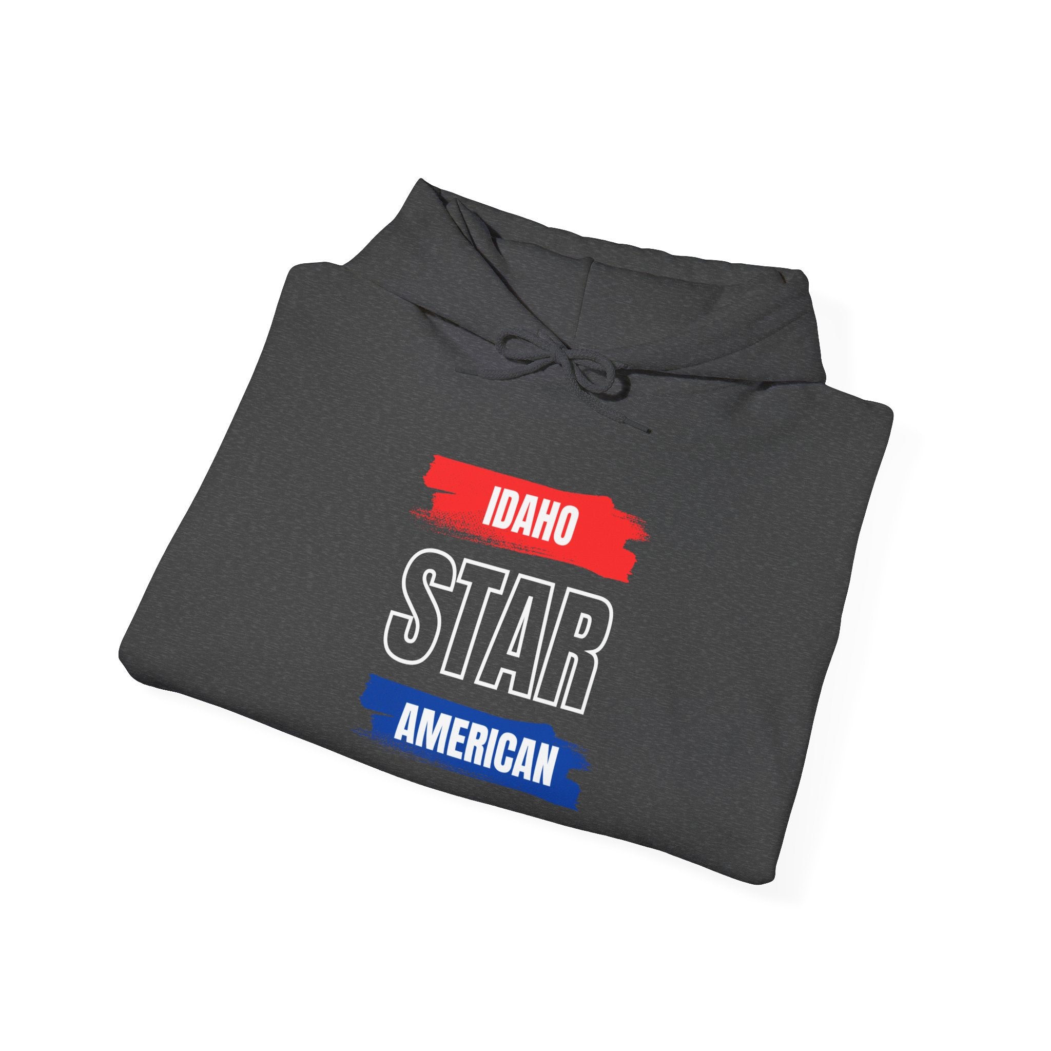 Idaho American Star Hoodie with Sleeve Logo