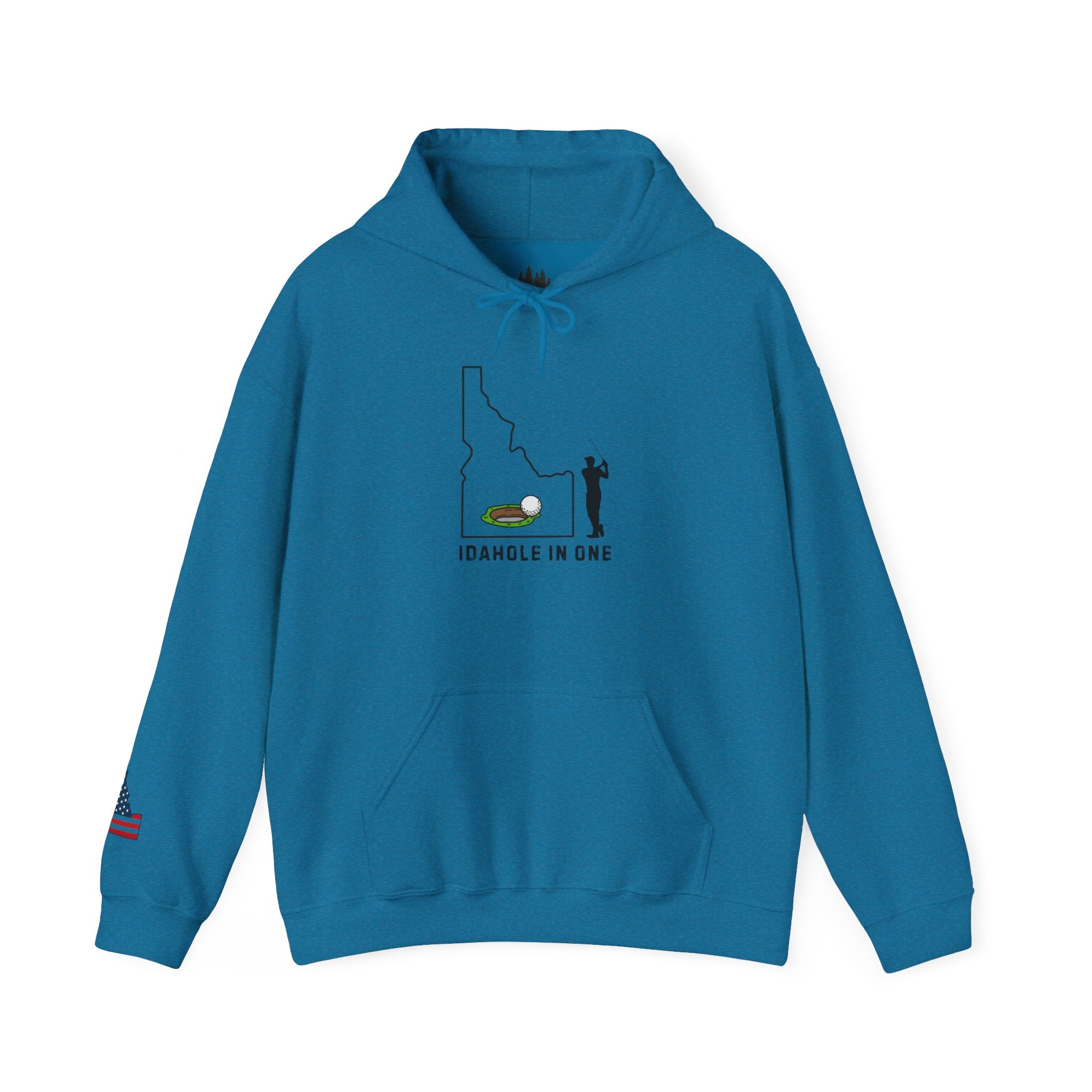 'Idahole In One' Men's Golf Hoodie
